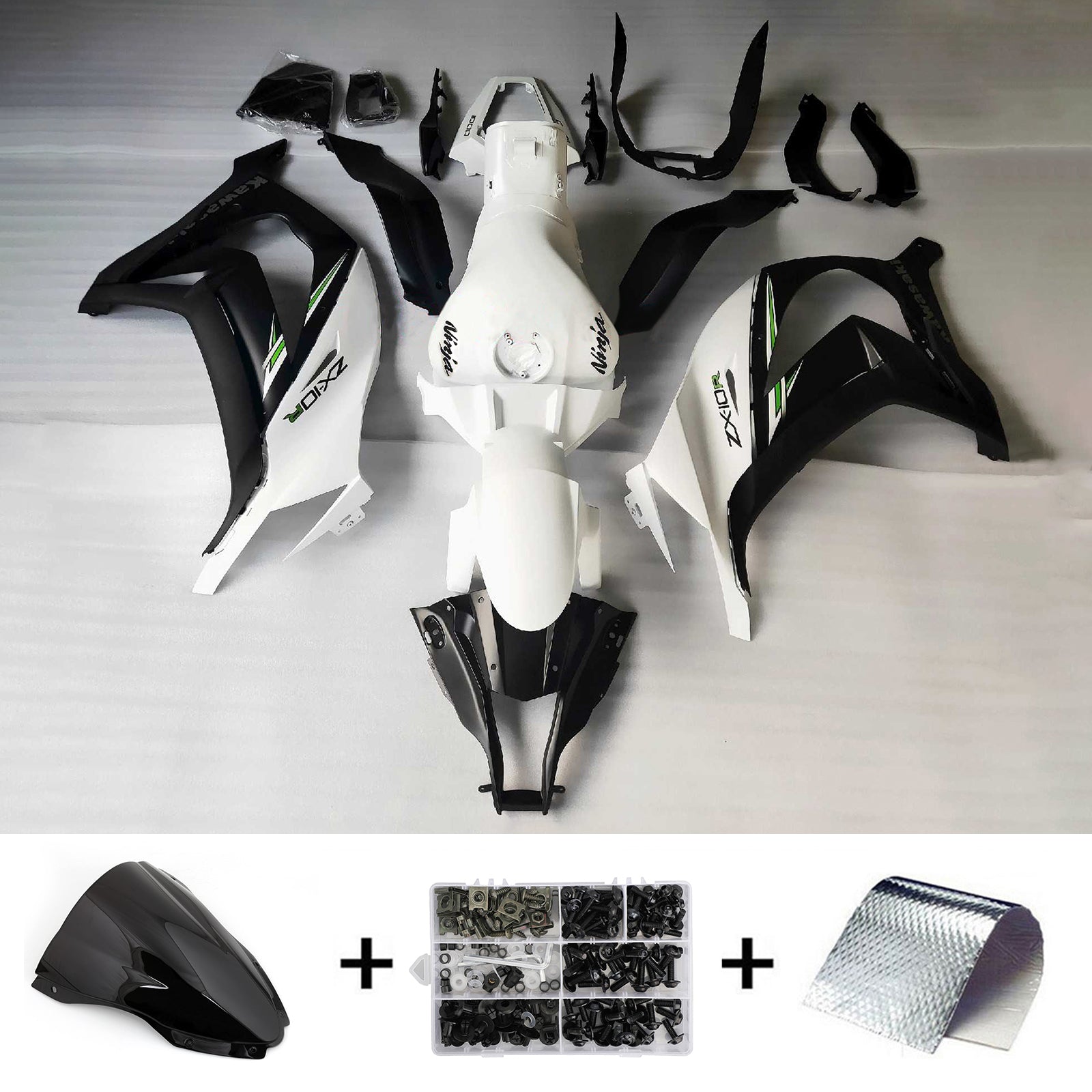 Kawasaki ZX10R 2016-2020 Fairing Kit Bodywork Plastic ABS