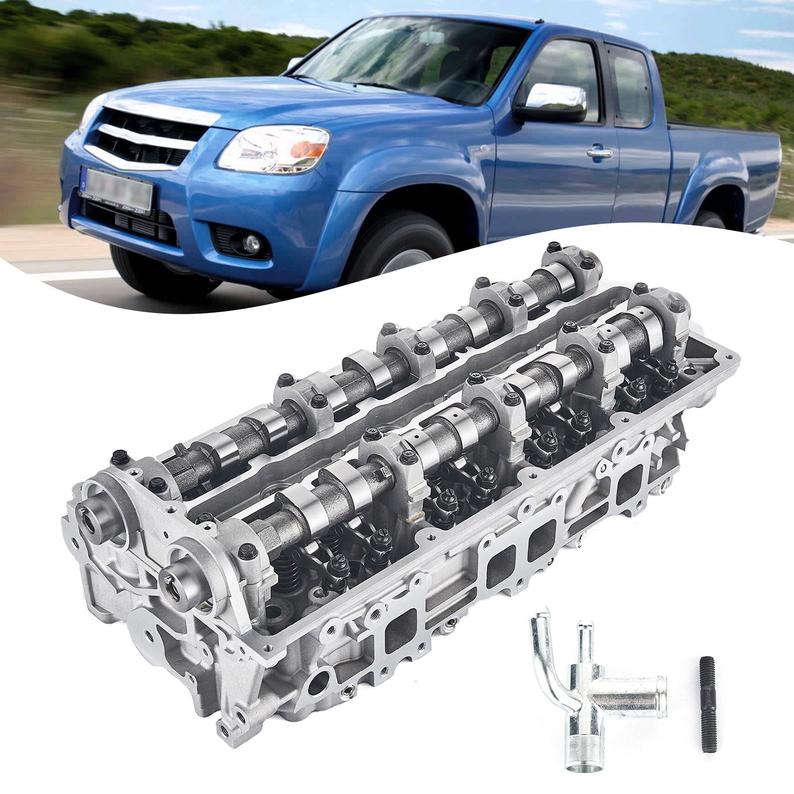 MAZDA BT-50 Pickup 2.5 MRZ-CD 2006/12-2015/12 Cylinder Head WE Assembled 908749