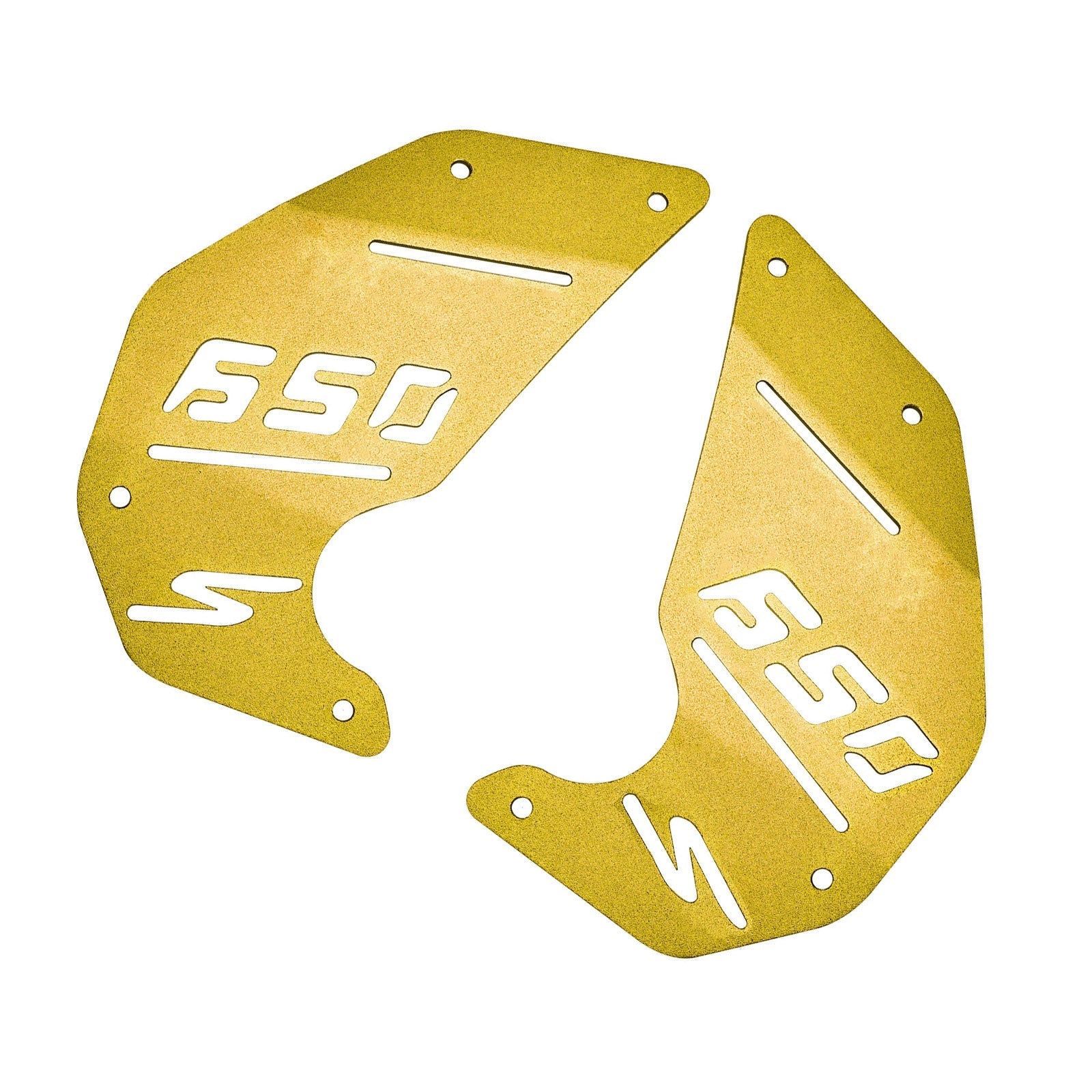 Placa de cubierta del motor, Panel lateral dorado para Kawasaki Vulcan S En650 Vn650 2015-2022 Cafe