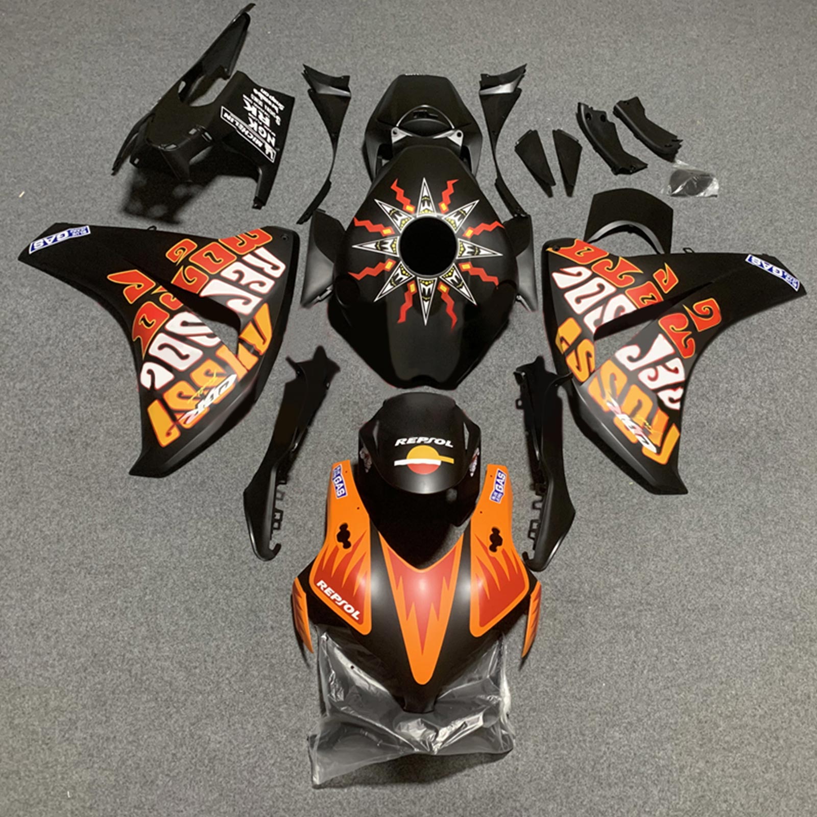 Honda CBR1000RR 2008-2011 Kit Carenado Carrocería Plástico ABS