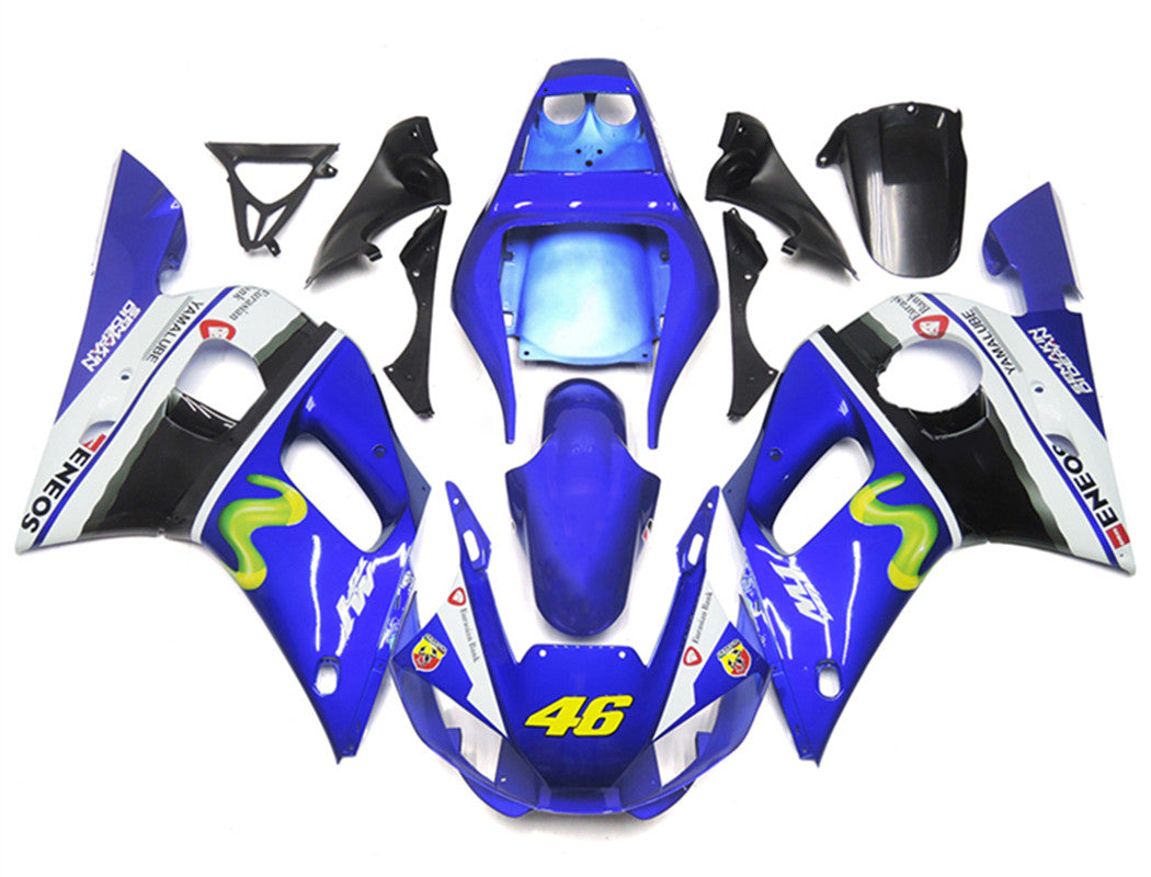 Yamaha YZF 600 R6 1998-2002 Fairing Kit Bodywork Plastic ABS