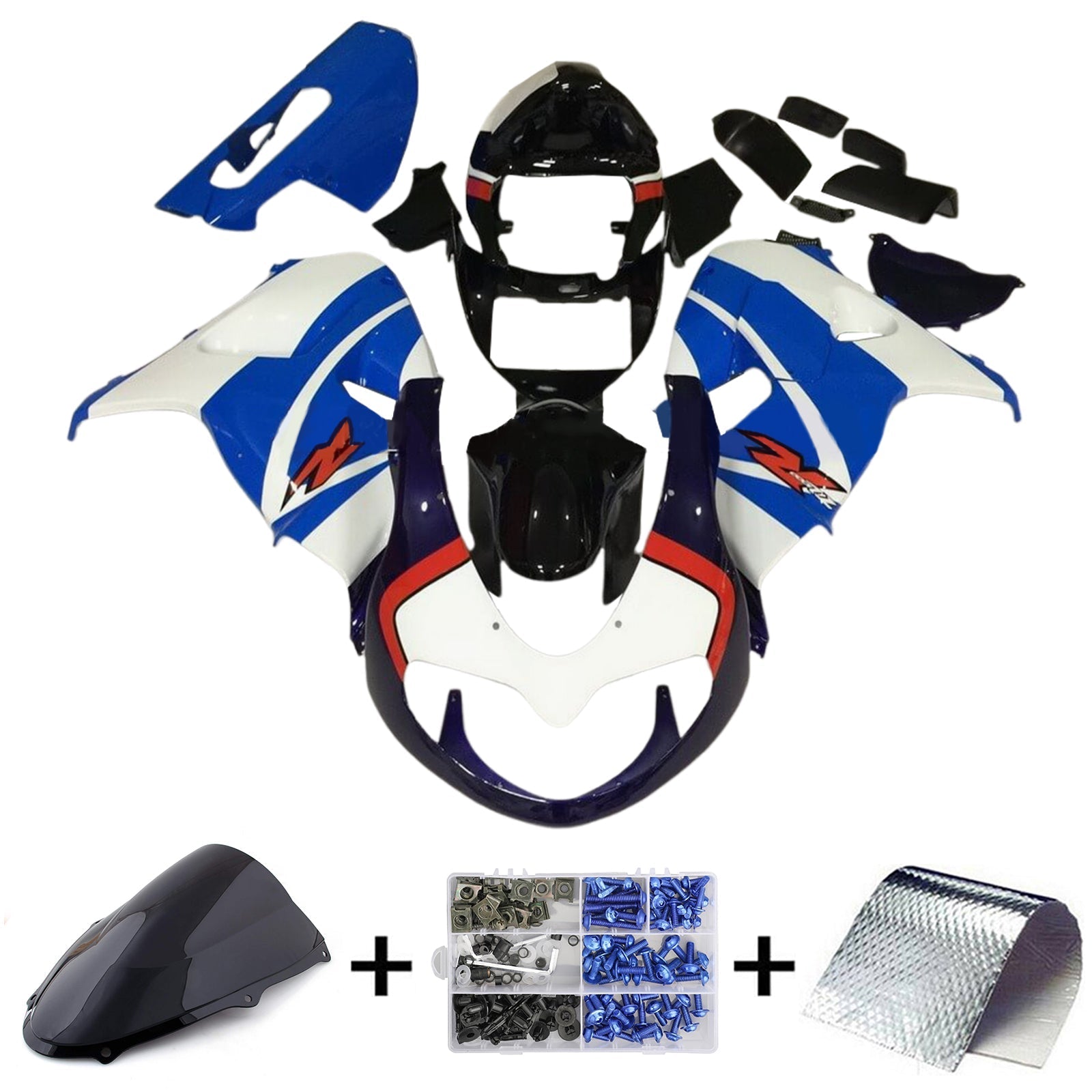 Amotopart Suzuki TL1000R 1998-2003 Fairing Kit Bodywork Plastic ABS