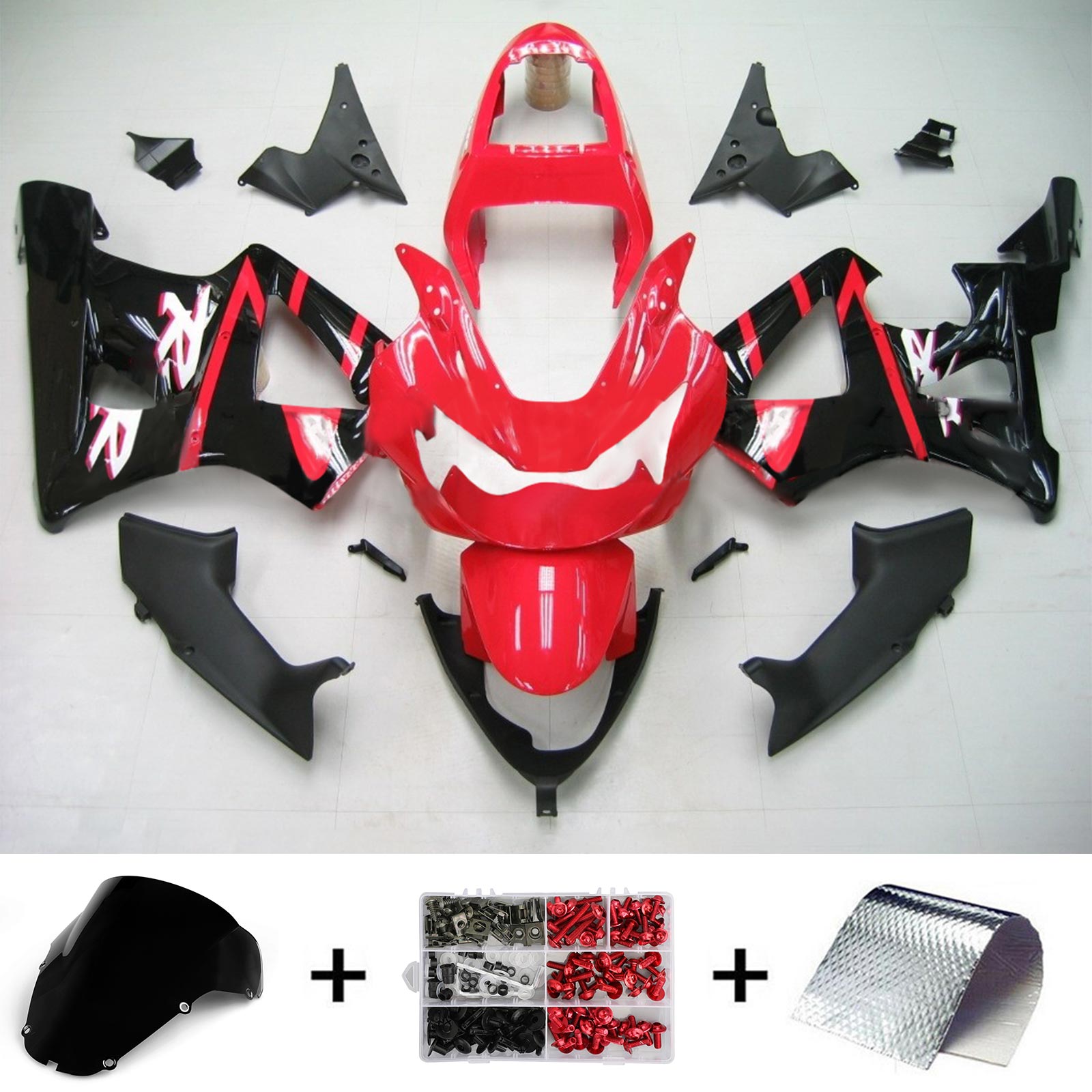 Honda CBR929RR 2000-2001 Fairing Kit Bodywork Plastic ABS