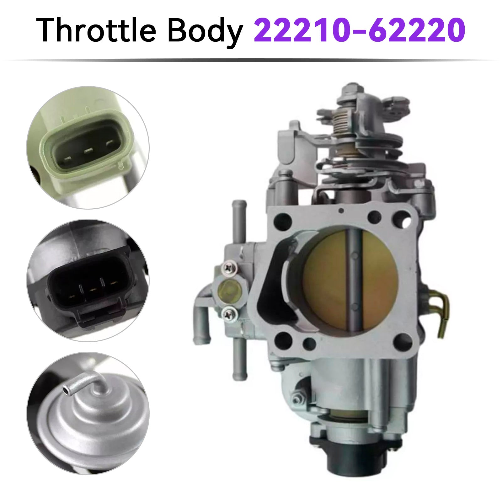 Throttle Body 22210-62220 For Toyota 4Runner T100 Tundra 3.4L 1996-2002