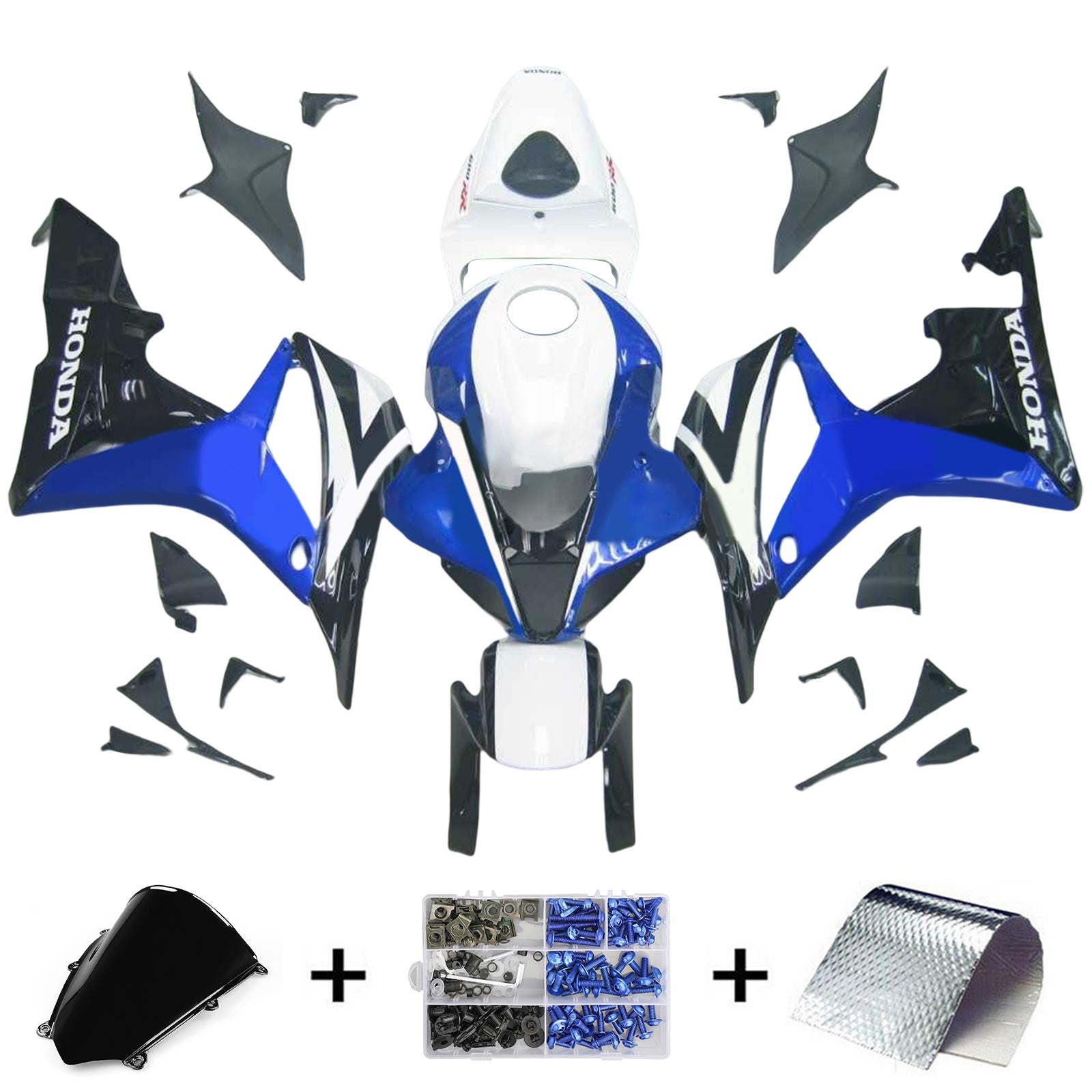 Honda CBR600RR 2007-2008 F5 Fairing Kit Bodywork Plastic ABS