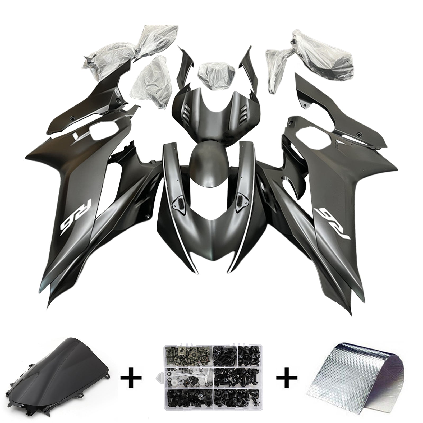 Yamaha YZF-R6 2017-2023 Fairing Kit Bodywork Plastic ABS