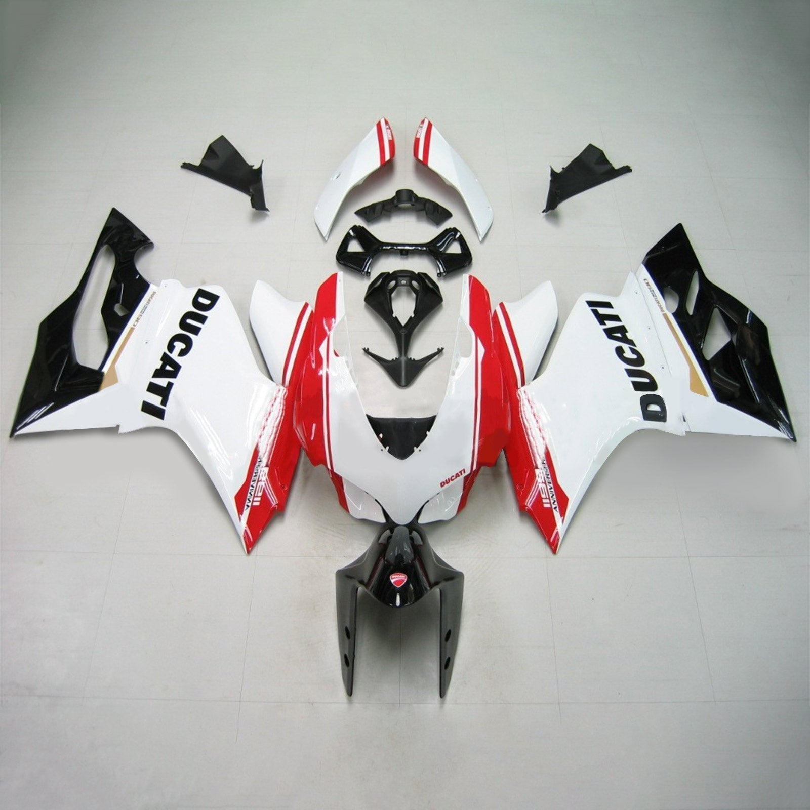 Amotopart Ducati 1199 899 2012-2015 Fairing Kit Bodywork Plastic ABS