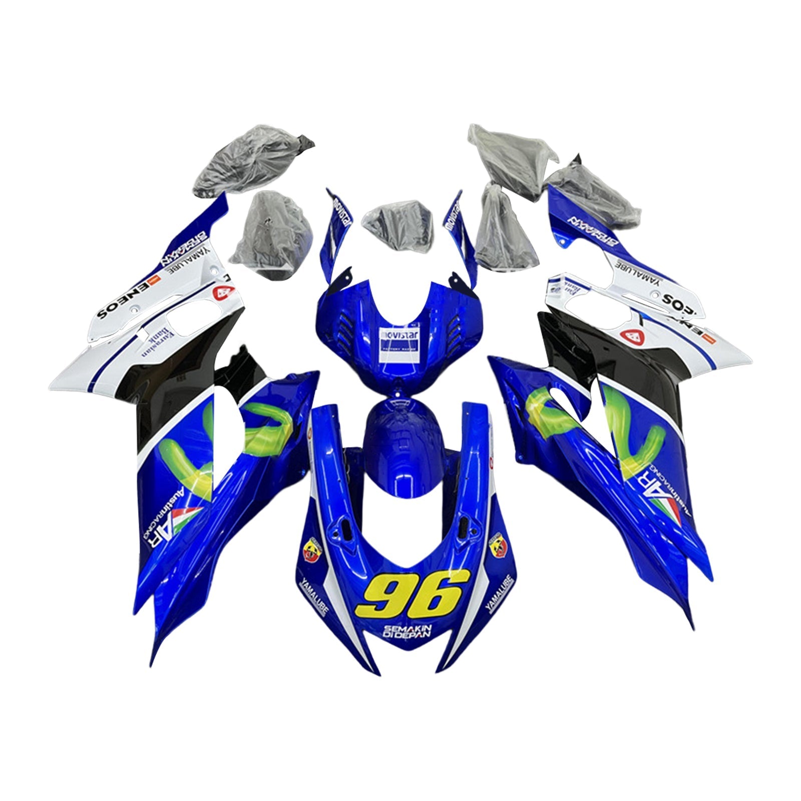 Yamaha YZF-R6 2017-2023 Fairing Kit Bodywork Plastic ABS