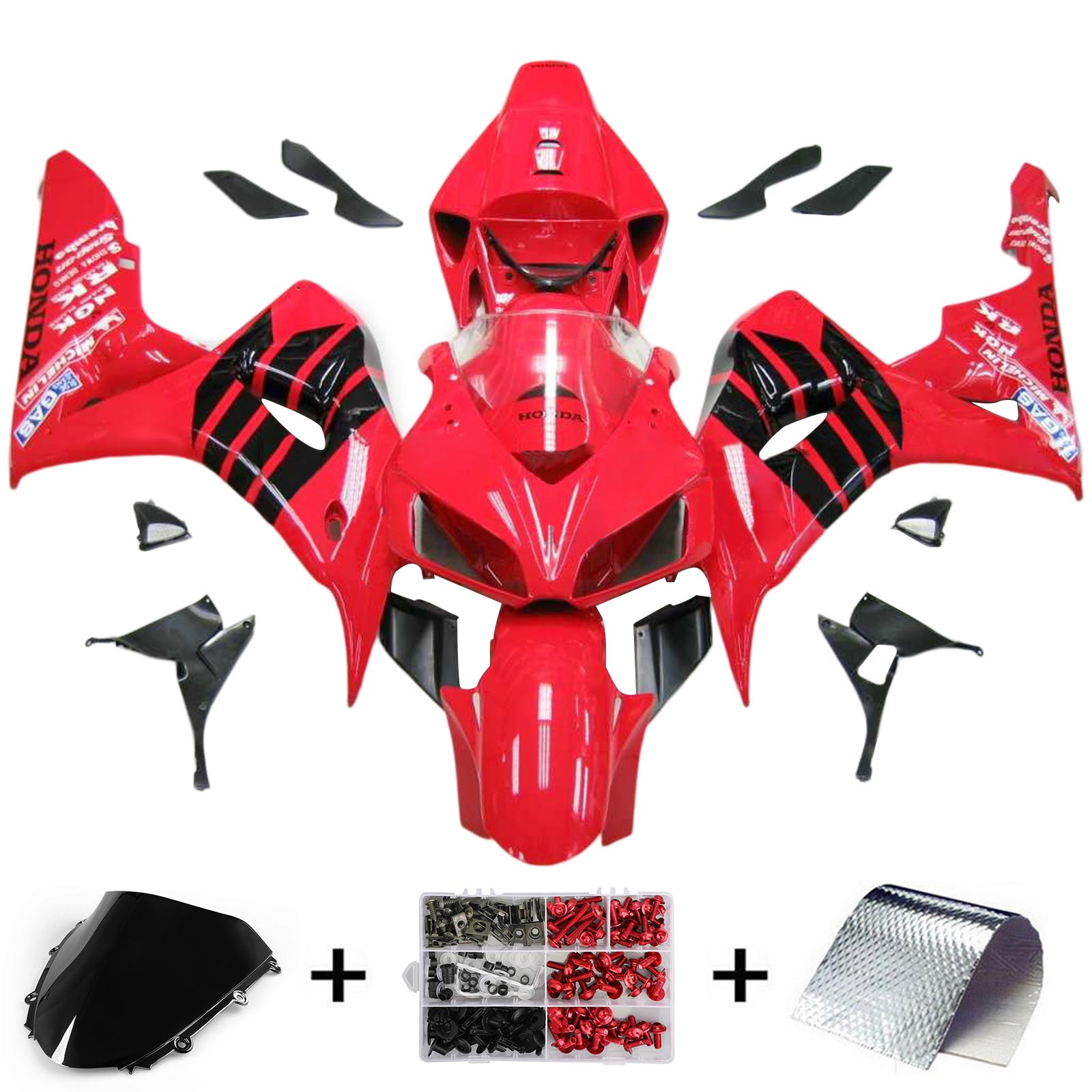 Honda CBR1000RR 2006-2007 Fairing Kit Bodywork Plastic ABS