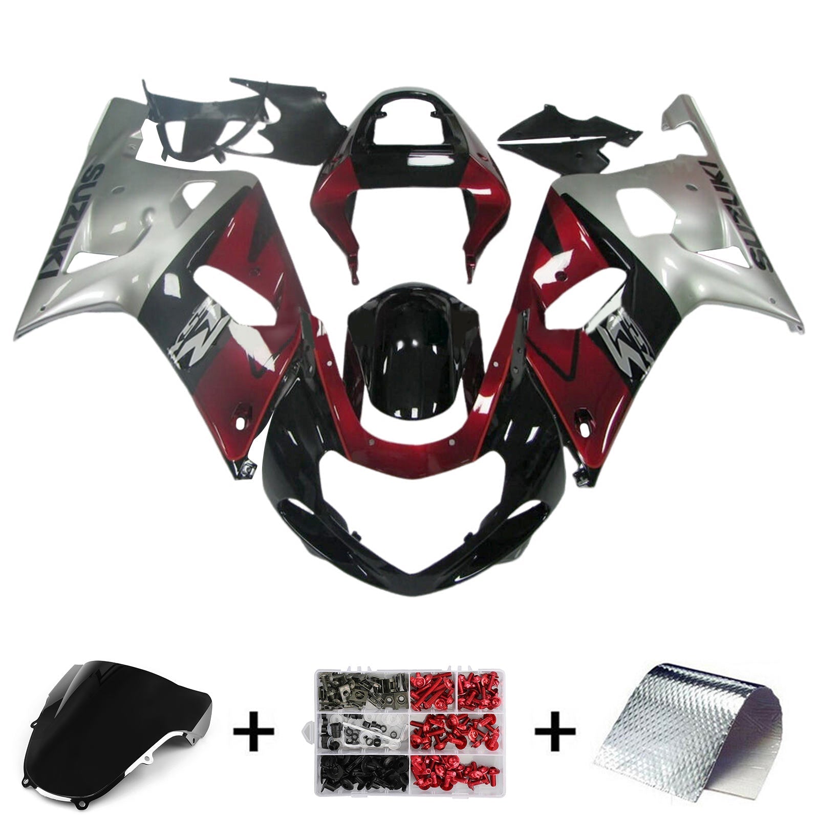 Amotopart Suzuki GSXR600 2001-2003 GSXR750 2000-2003 K1 Fairing Kit