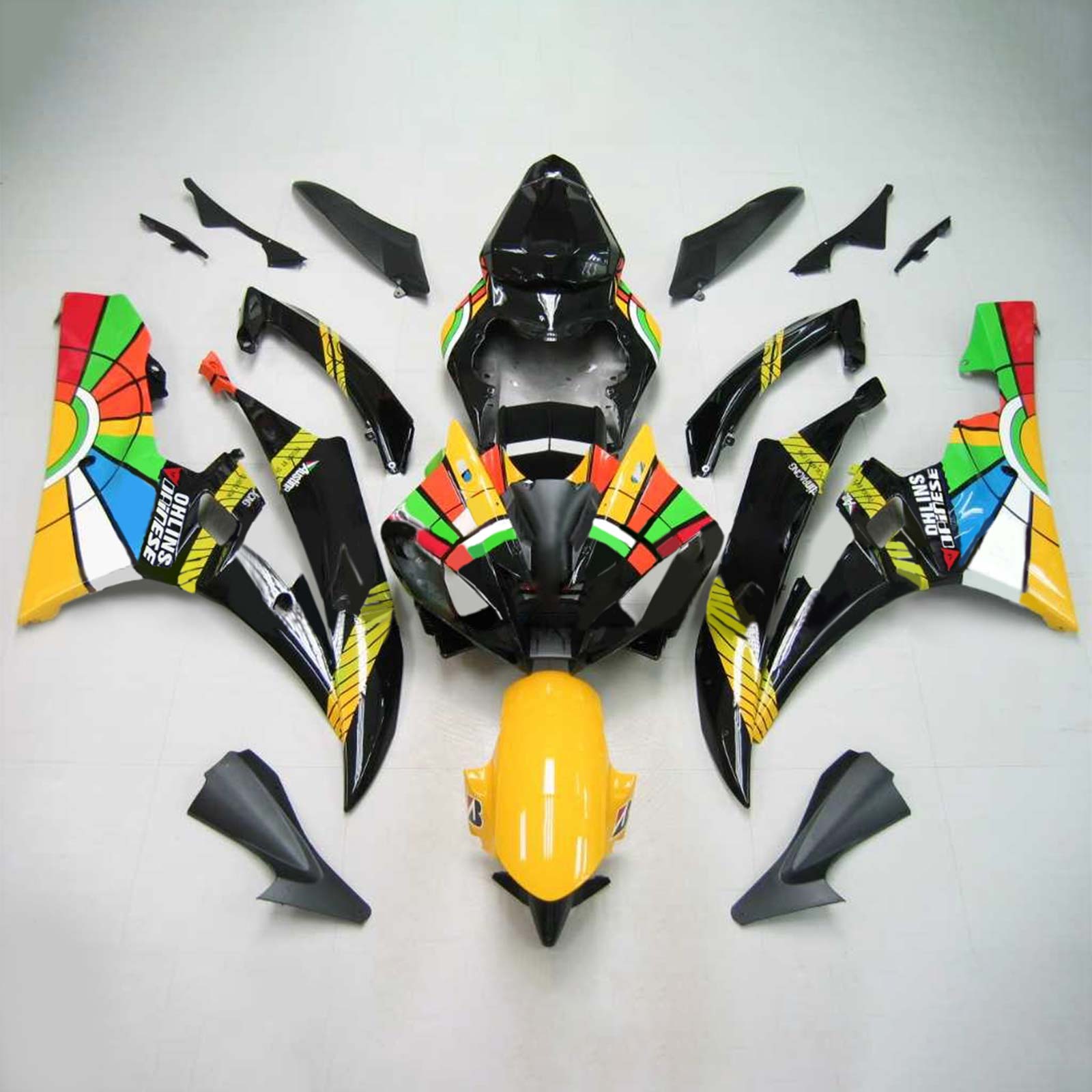 Kit de carenado para Yamaha YZF 600 R6 2006-2007 genérico