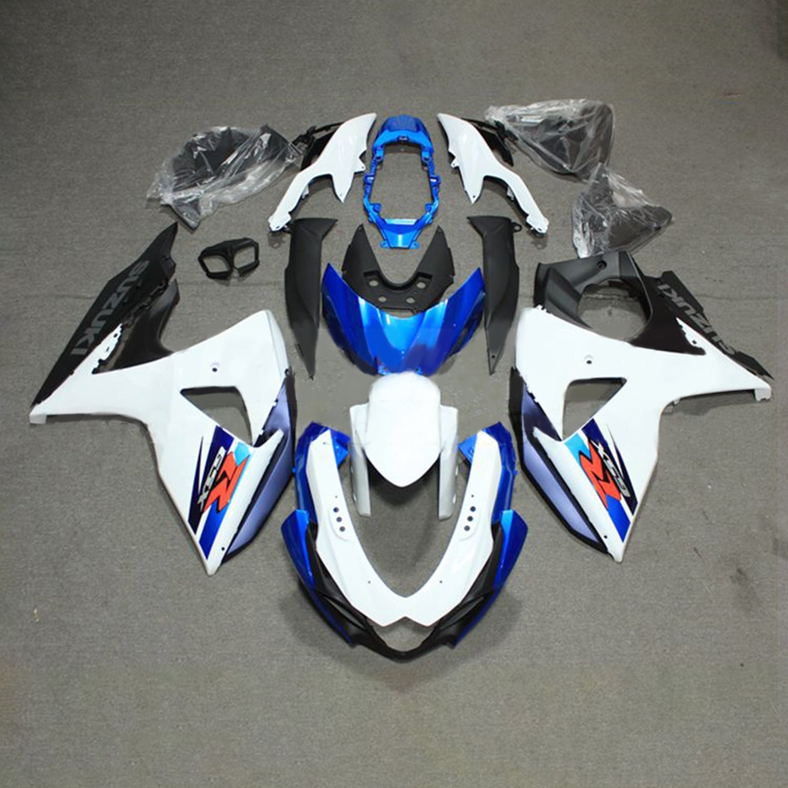 Amotopart Suzuki GSXR1000 2009-2016 K9 Fairing Kit Bodywork Plastic ABS