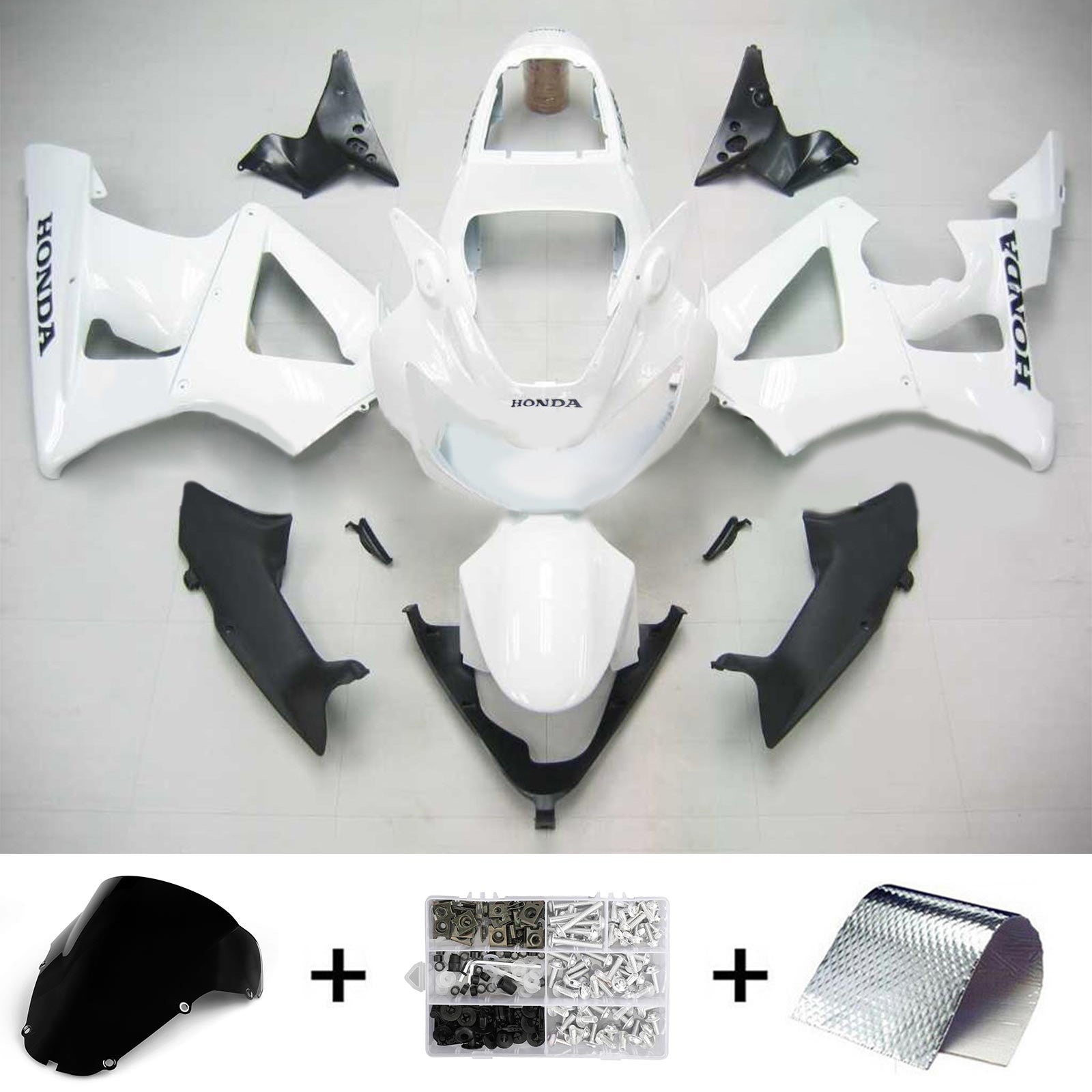 Honda CBR929RR 2000-2001 Fairing Kit Bodywork Plastic ABS