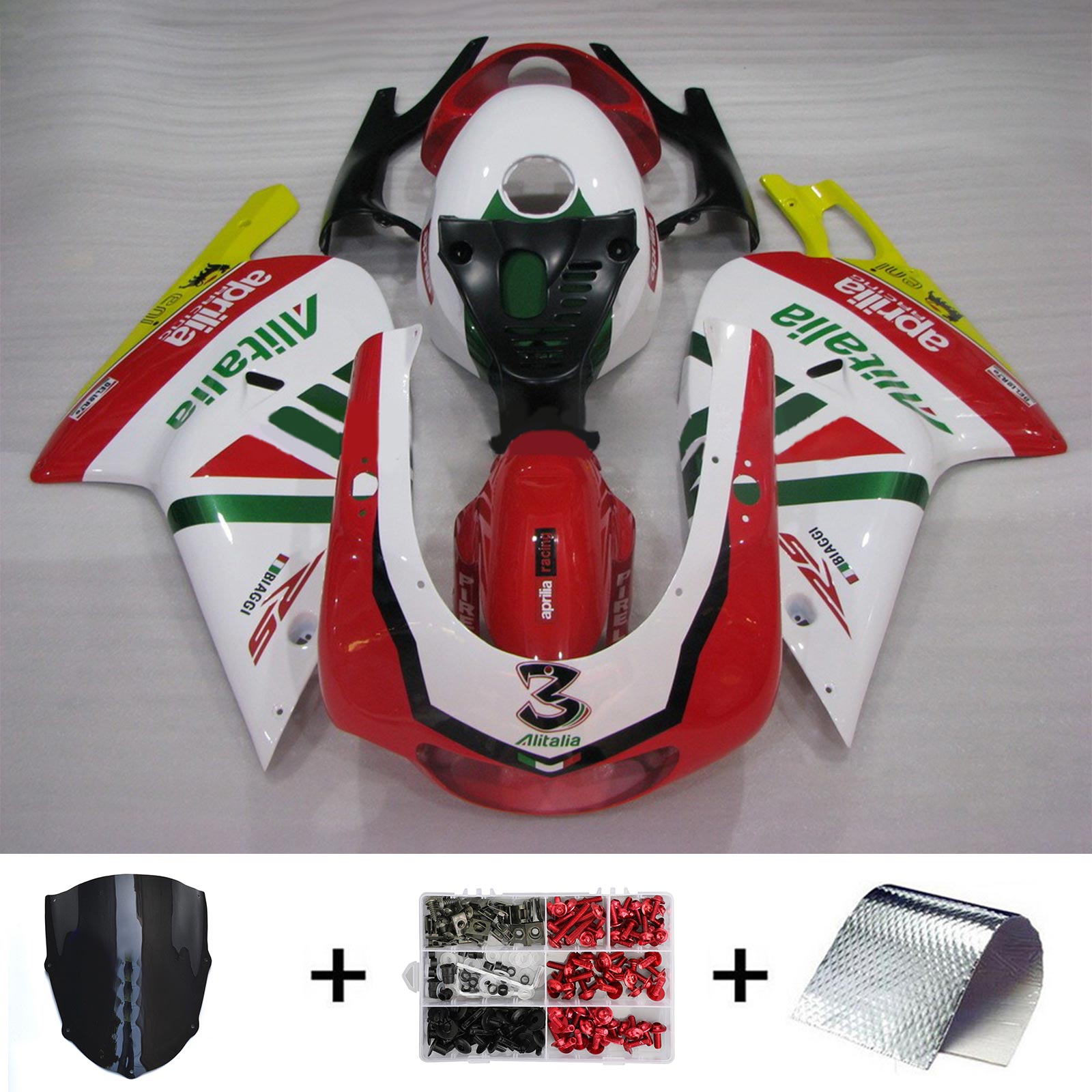 Aprilia RS125 2000-2005 Fairing Kit Bodywork Plastic ABS