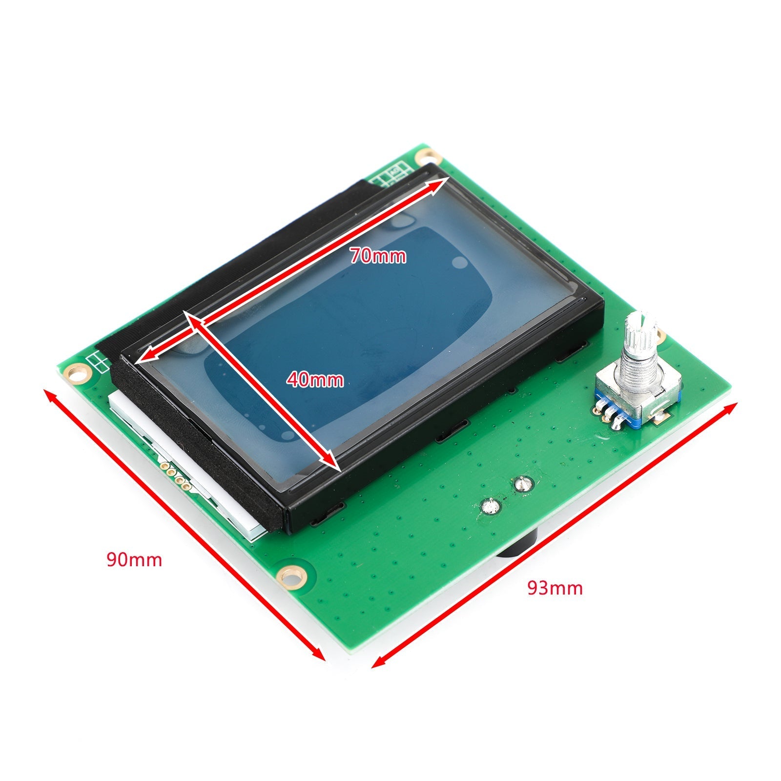 2 Wires 3D Printer LCD Screen Display Kit Replacement For Creality 3D CR-10 S