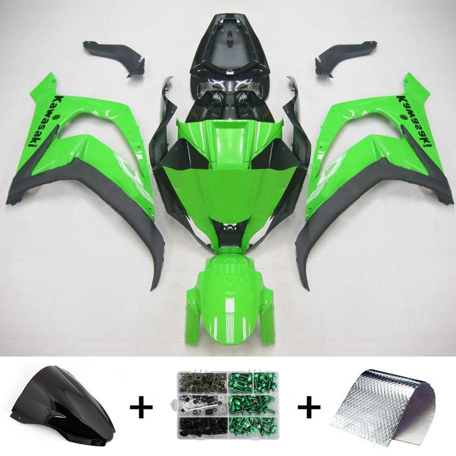 Kawasaki ZX10R 2011-2015 Fairing Kit Bodywork Plastic ABS