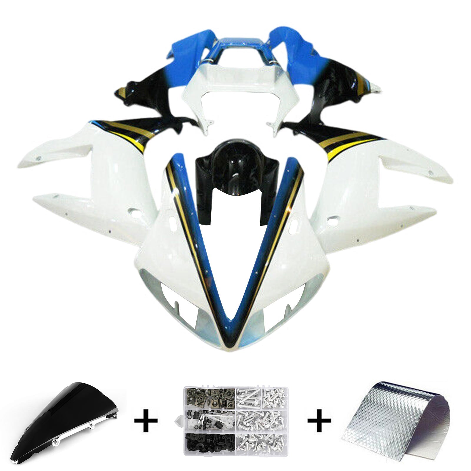 Yamaha YZF 1000 R1 2002-2003 Kit Carenado Carrocería Plástico ABS