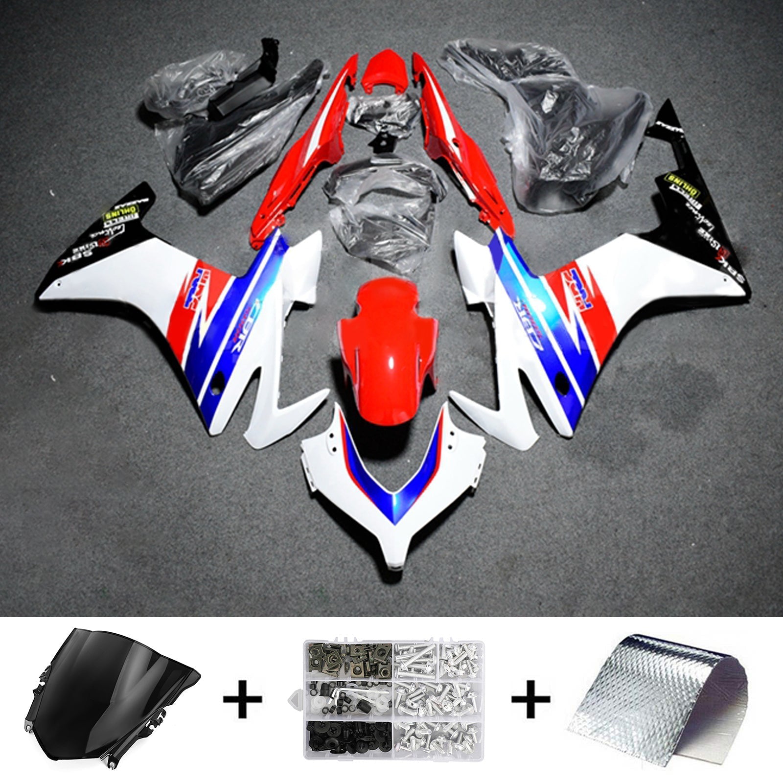 Honda CBR500R 2013-2015 Fairing Kit Bodywork Plastic ABS