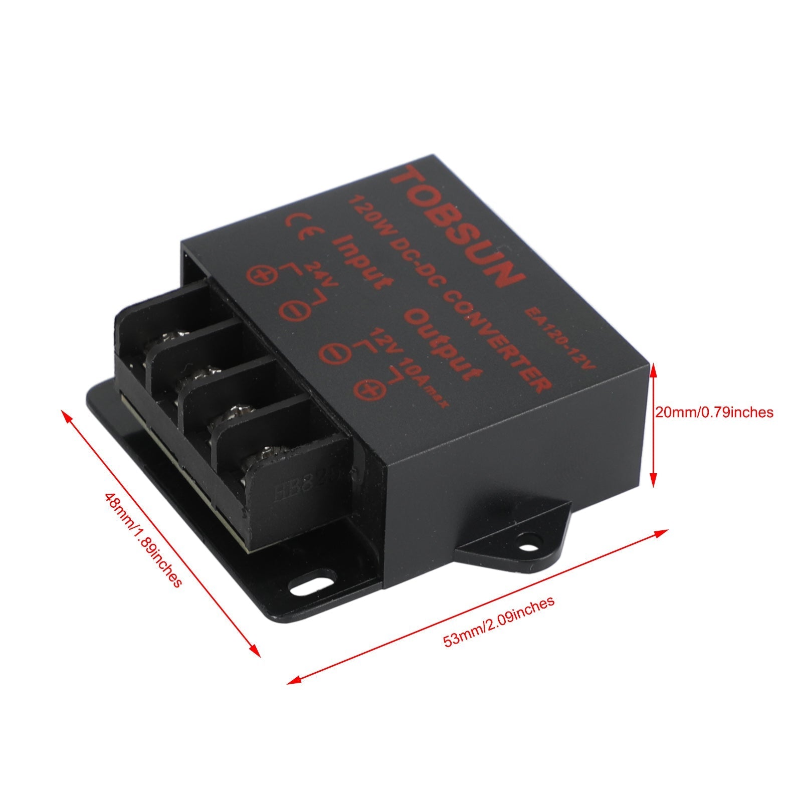 DC 24V Step Down To DC 12V 10A 120W Voltage Regulator Reducer Power Converter