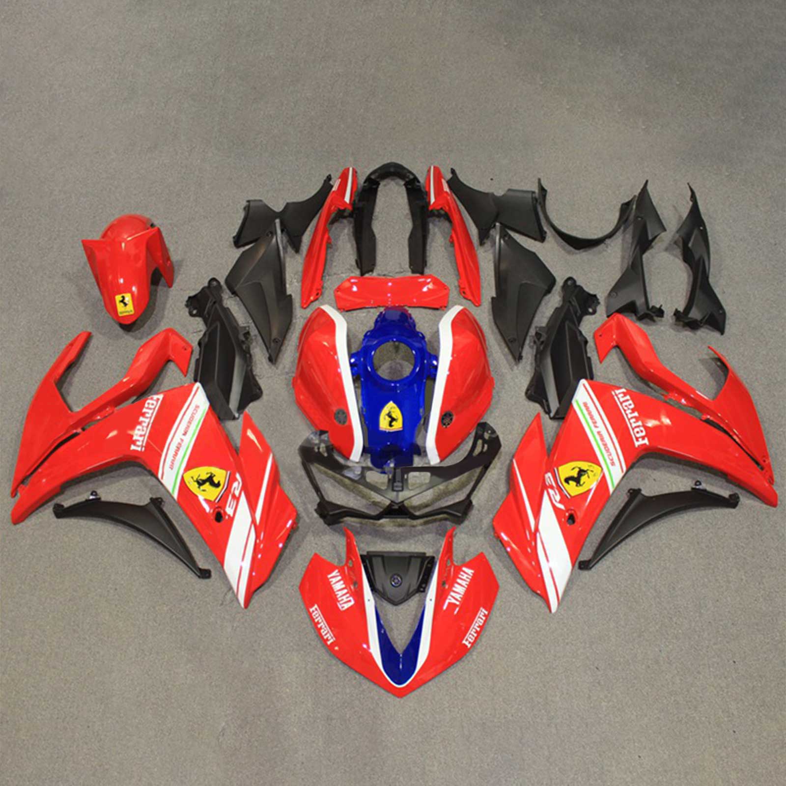 Kit de carenado para Yamaha YZF-R3 2014-2018 R25 2015-2017 Genérico