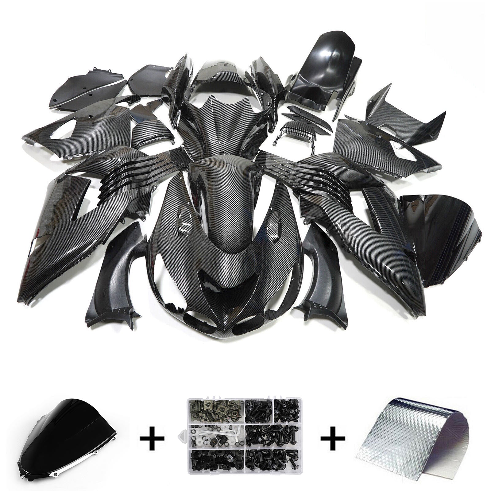 Kit Carenado Kawasaki ZX14R ZZR1400 2006-2011 Carrocería