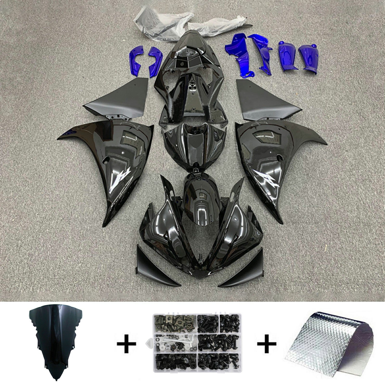 Yamaha YZF 1000 R1 2009-2011 Fairing Kit Bodywork Plastic ABS