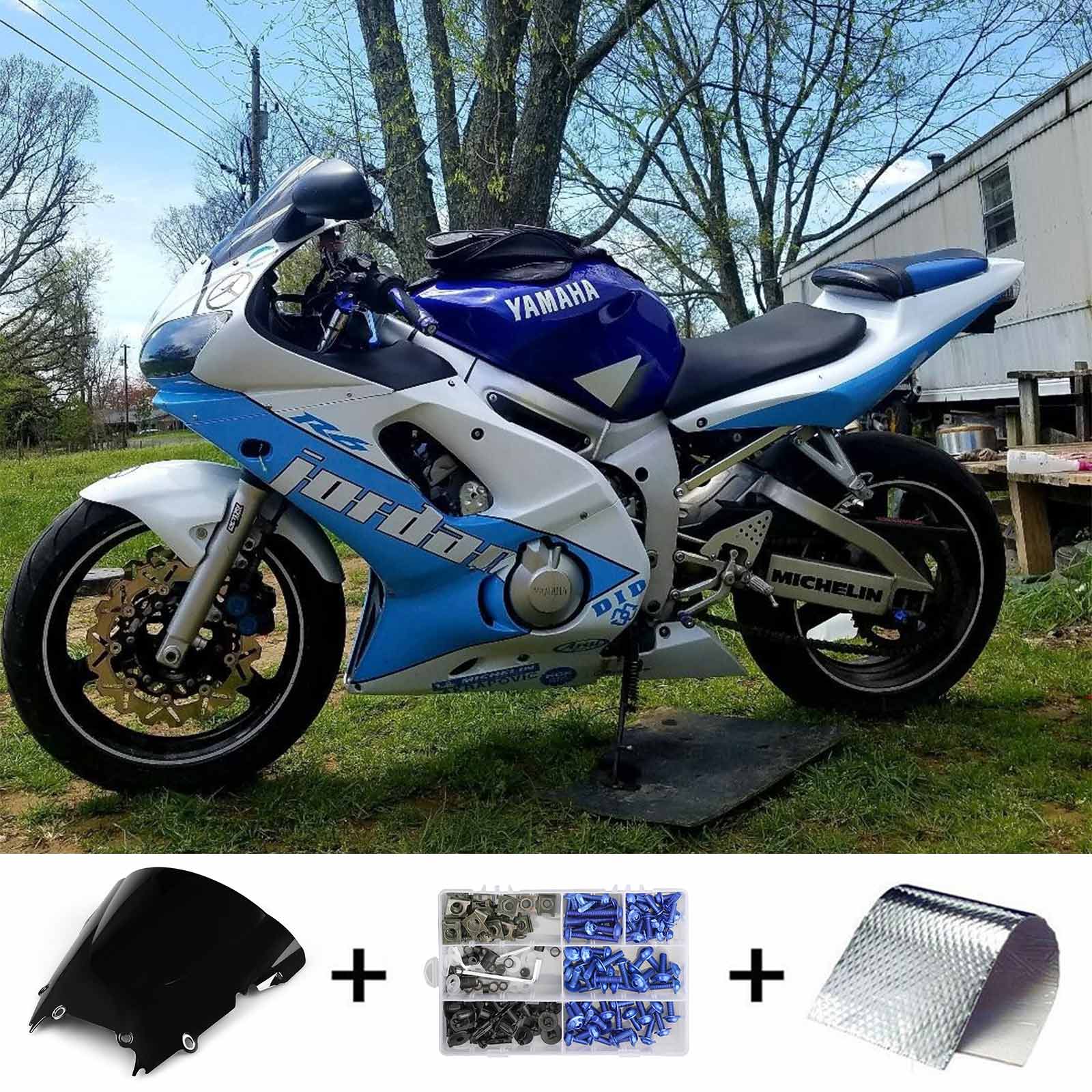 Kit de carenado para Yamaha YZF 600 R6 1998-2002 Genérico