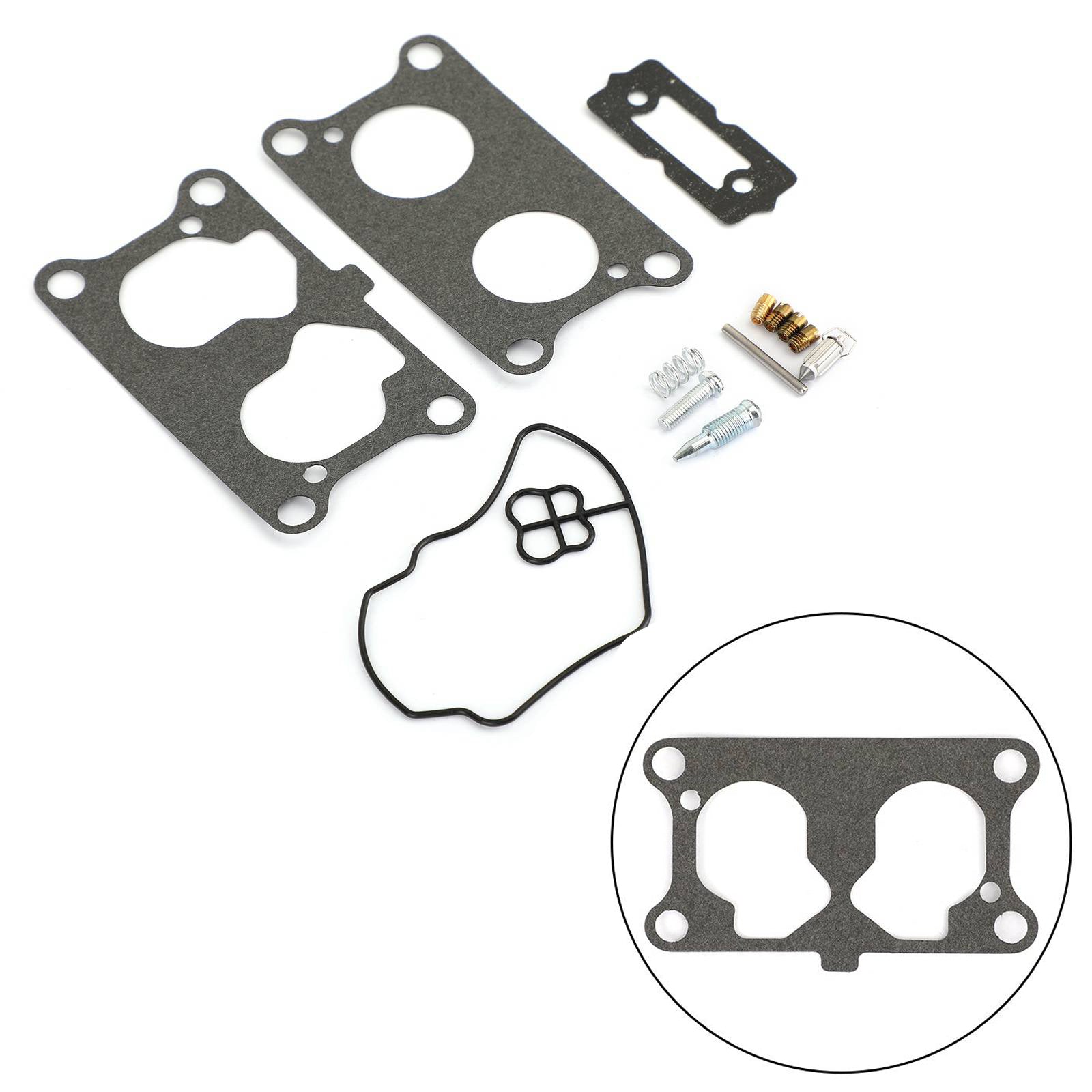 Carburetor Carb Repair Rebuild Kit for 2001-08 Kawasaki Mule 3010 KAF620 E H J K Generic