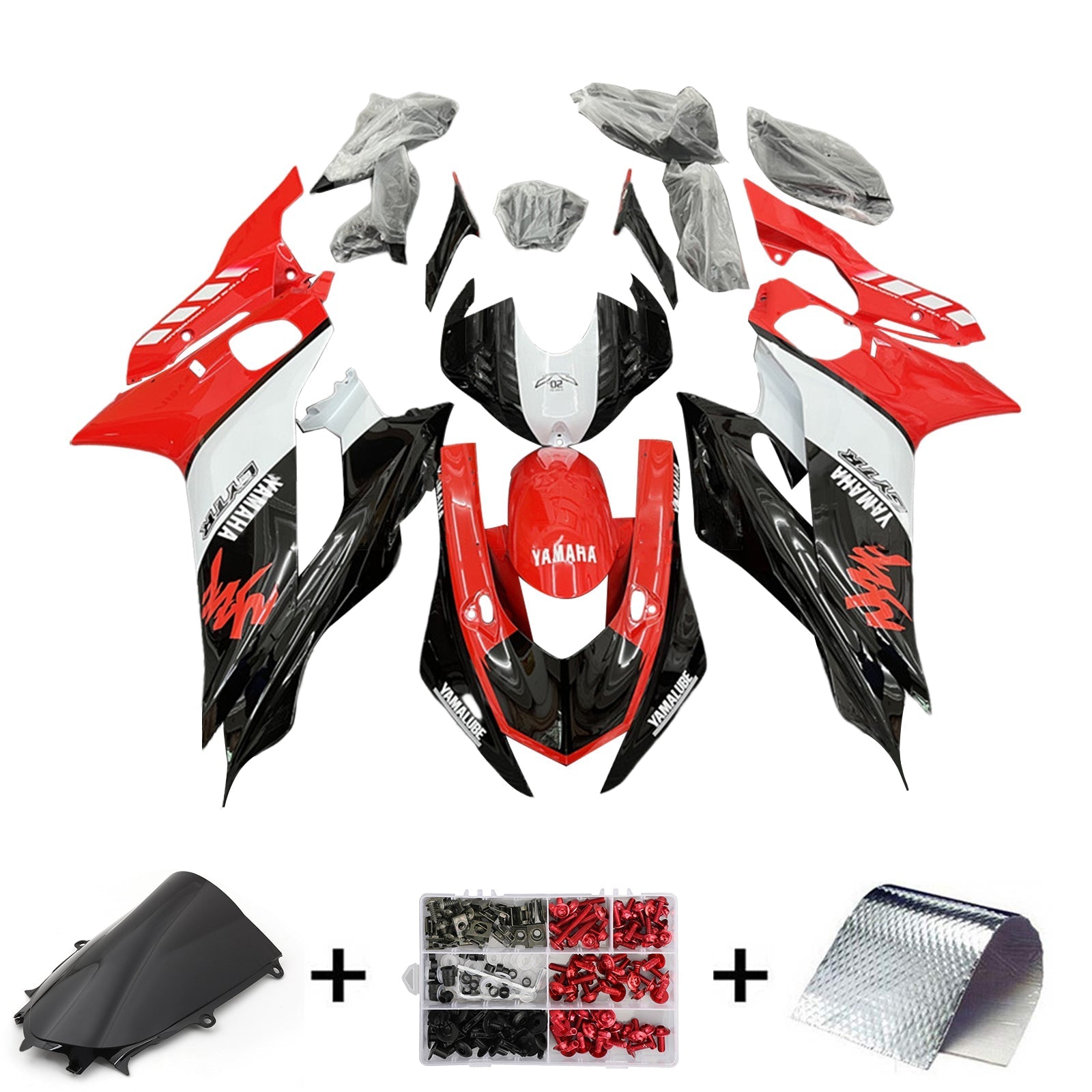 Yamaha YZF-R6 2017-2023 Fairing Kit Bodywork Plastic ABS