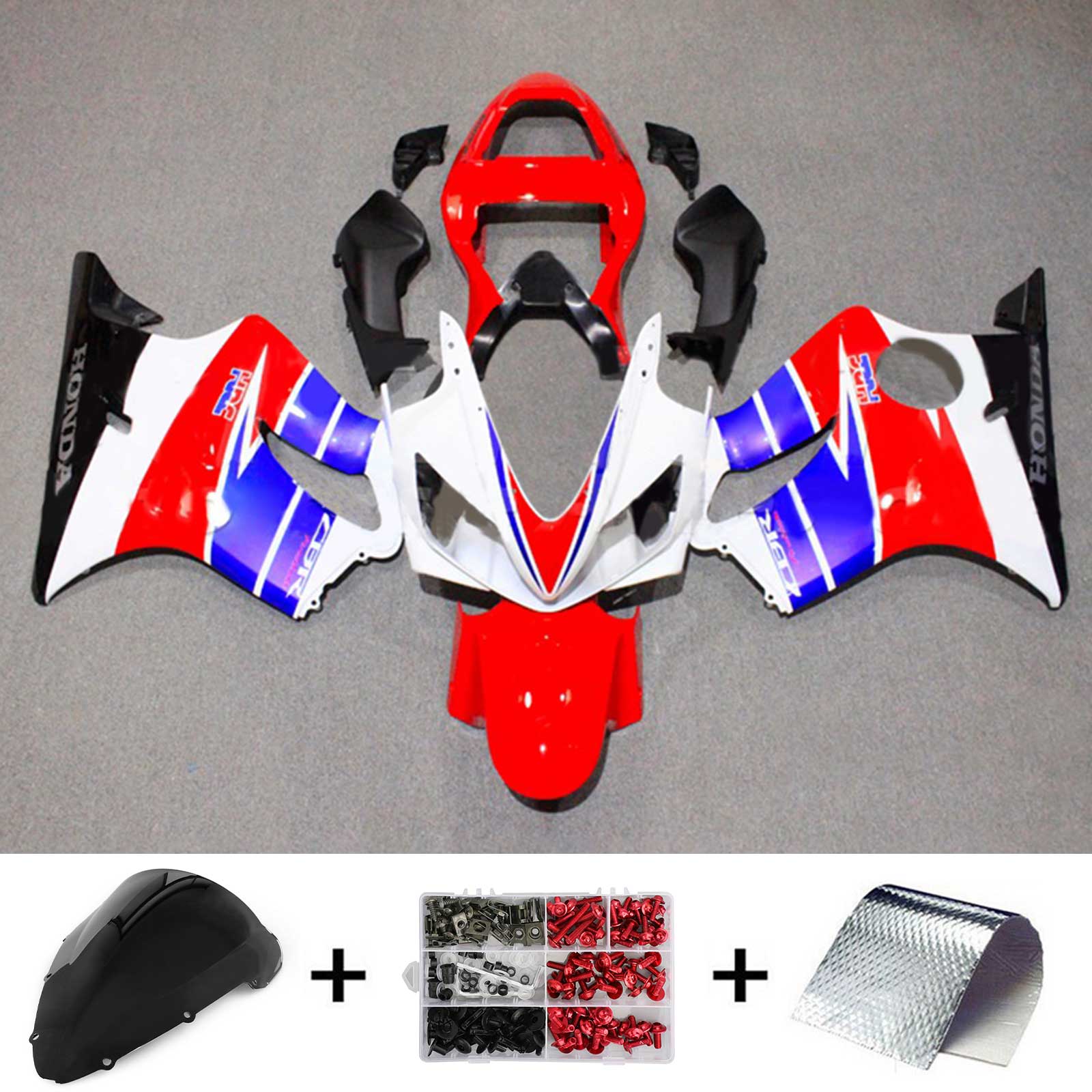 Honda CBR600 F4i 2001-2003 Kit Carenado Carrocería Plástico ABS