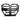 CSL Style Front Bumper Grill Grille Fit BMW M3 G80 M4 G82 2021-2026 Gloss Black