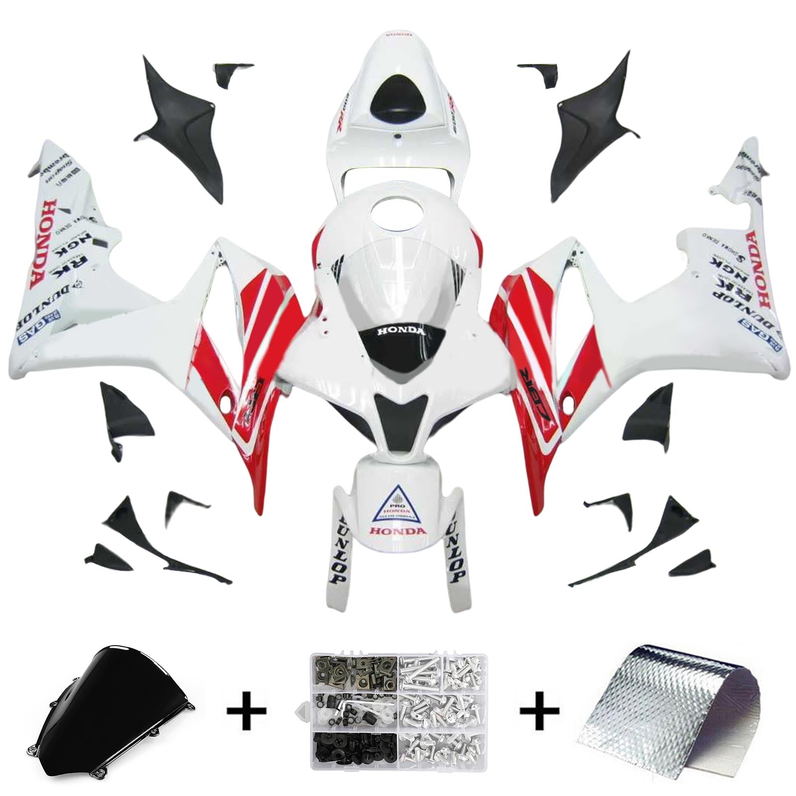 Honda CBR600RR 2007-2008 F5 Fairing Kit Bodywork Plastic ABS