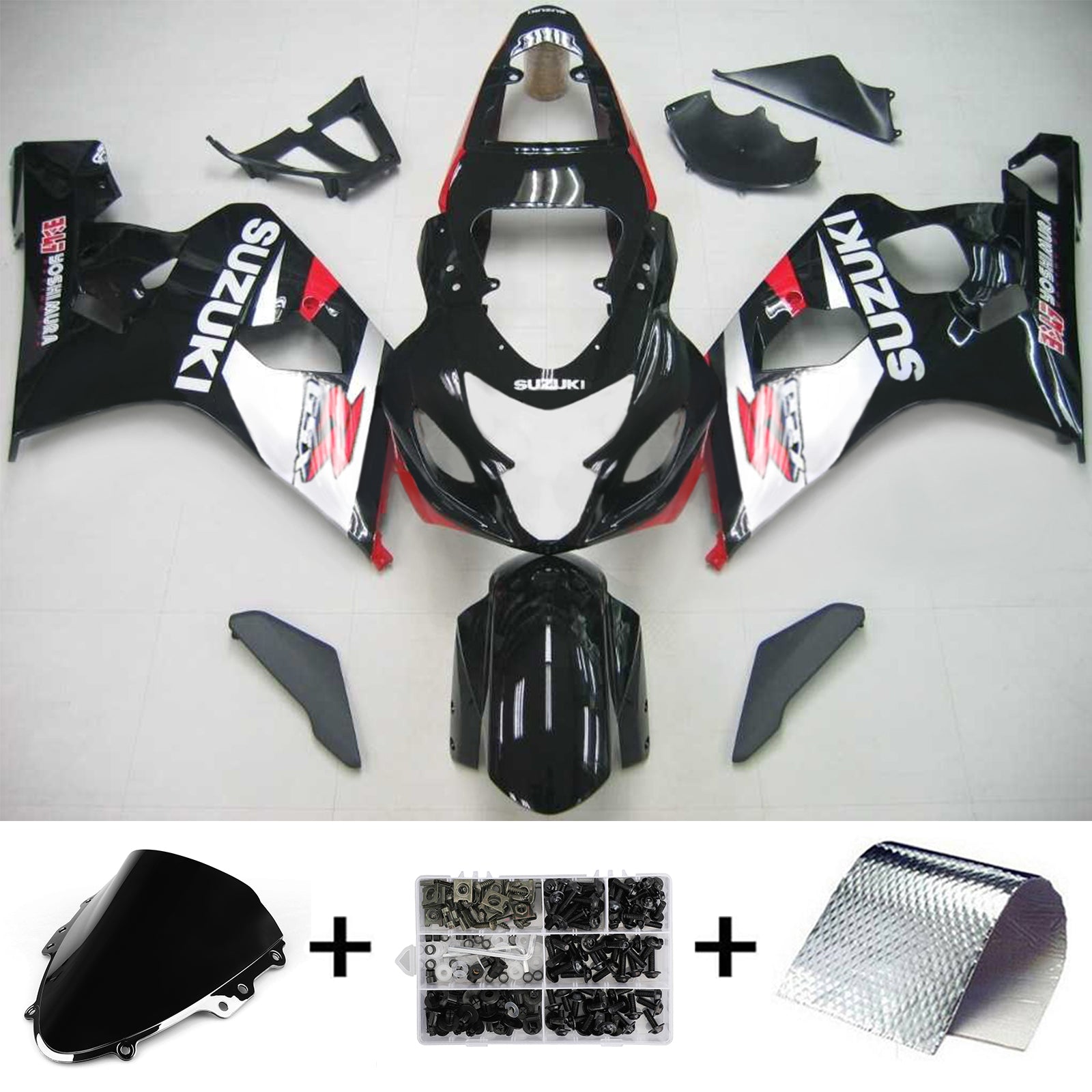 Suzuki GSXR 600/750 2004-2005 Kit Carenado Carrocería Plástico ABS