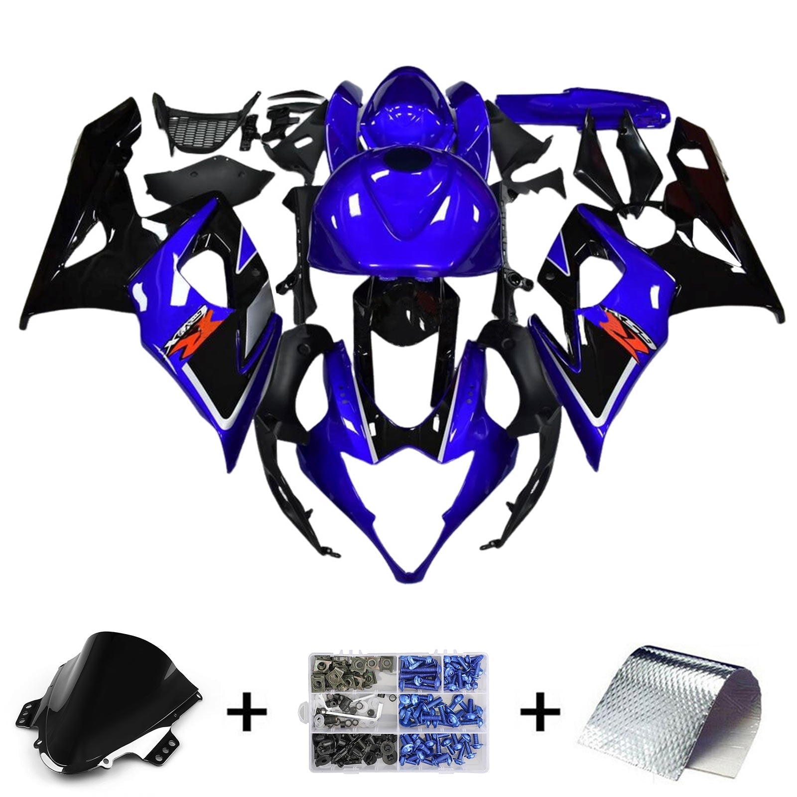 Amotopart Suzuki GSXR1000 2005-2006 K5 Fairing Kit Bodywork Plastic ABS