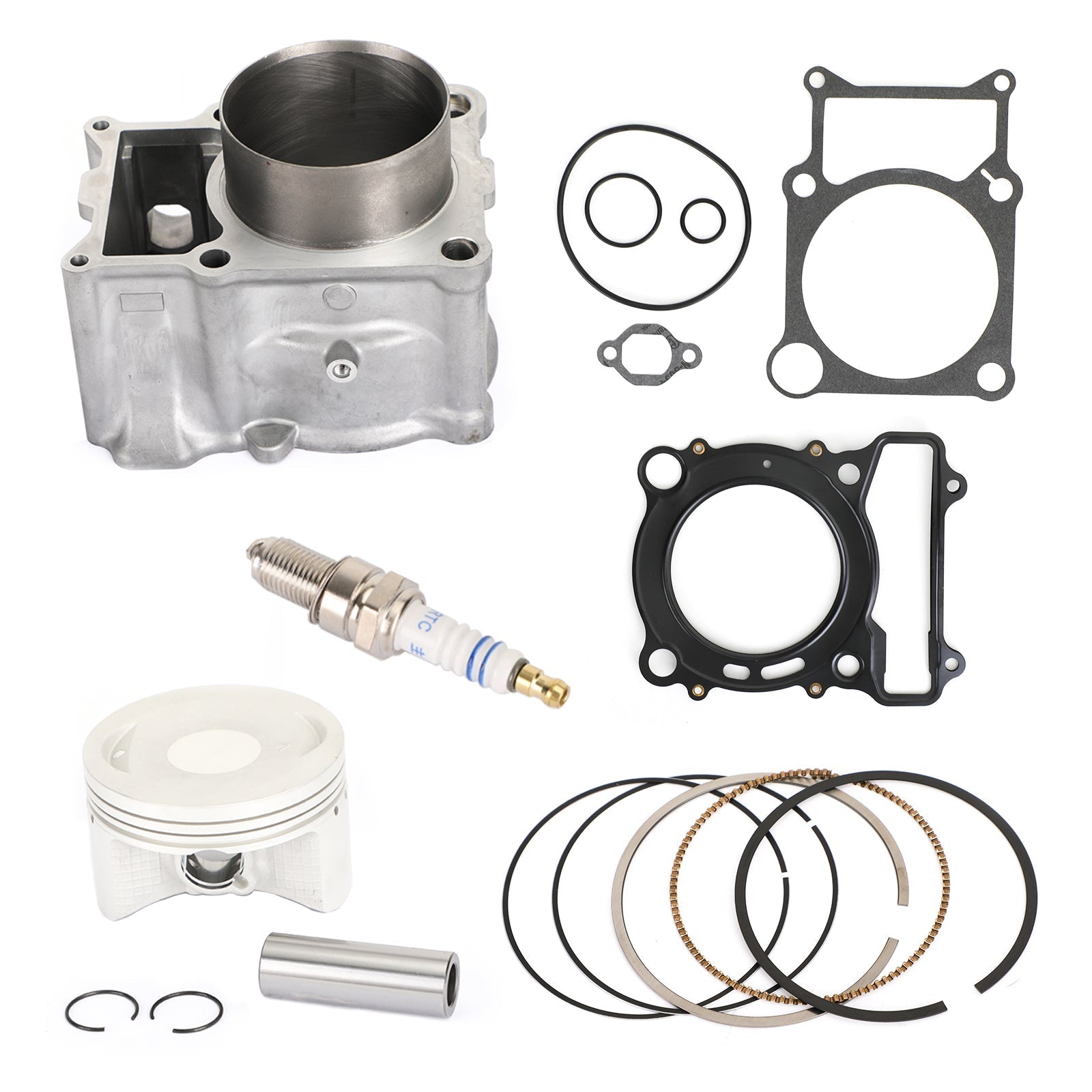 Cylinder Piston Gasket Kit For Yamaha YFM400 A FA FG Kodiak Grizzly 400 2000-08 Generic