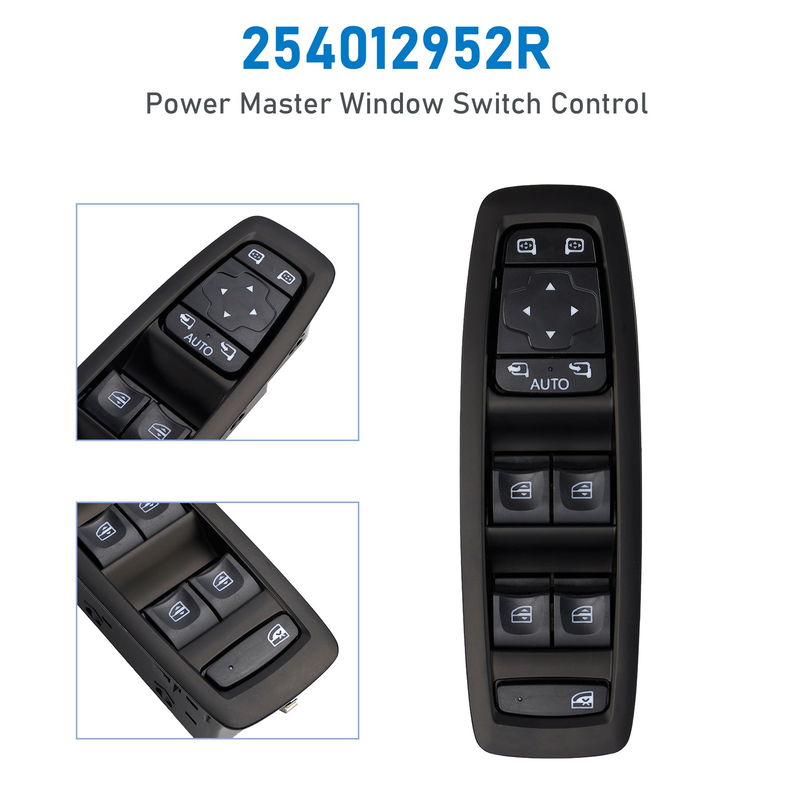 Power Master Window Switch Control for Renault Megane 4 Scenic Kadjar 254012952R