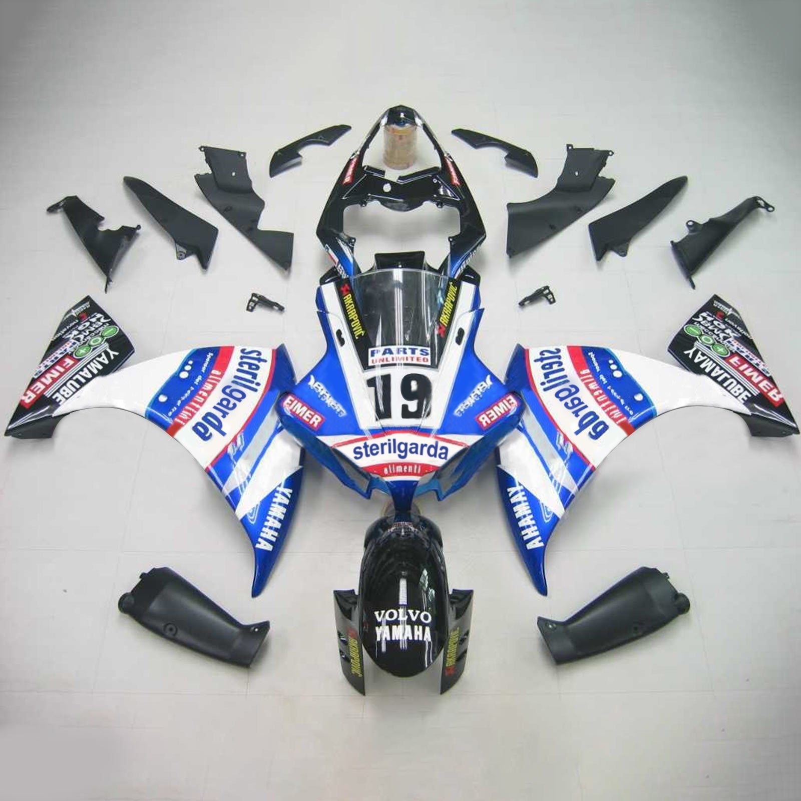 Kit de carenado para Yamaha YZF 1000 R1 2012-2014 Genérico