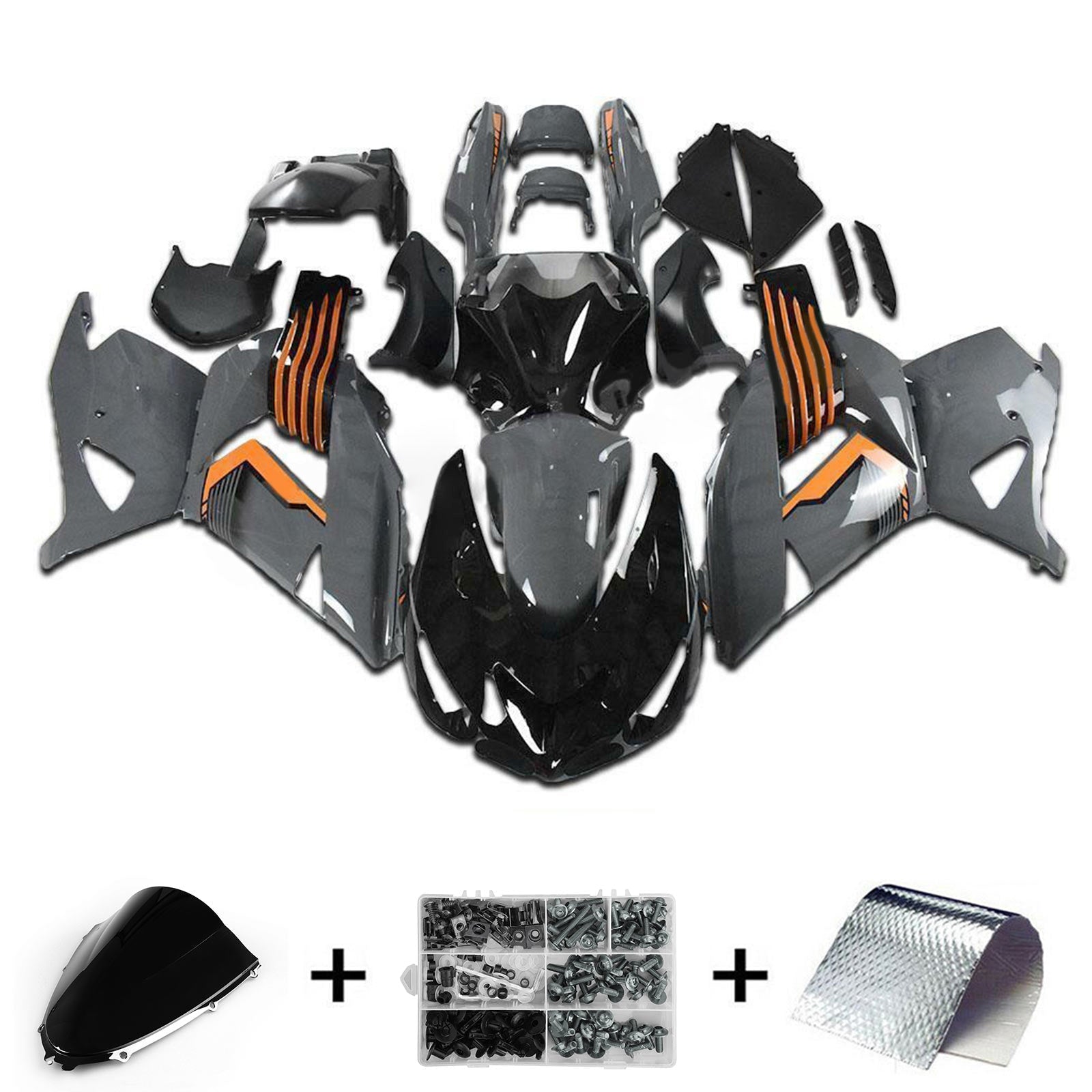 Kit Carenado Kawasaki ZX14R ZZR1400 2006-2011 Carrocería