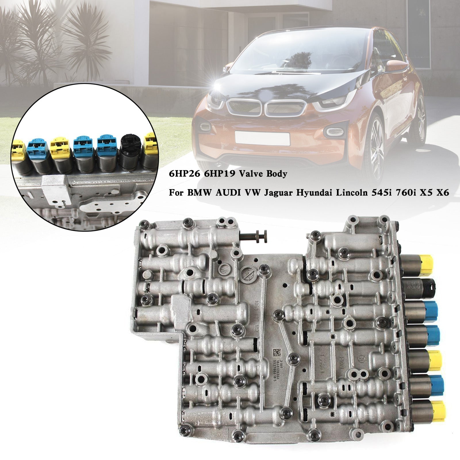 Jaguar 2006-2009 XKR XK8 XJR Super XJ8 XJ8L V8 4.2L 6HP26 6HP19 Valve Body