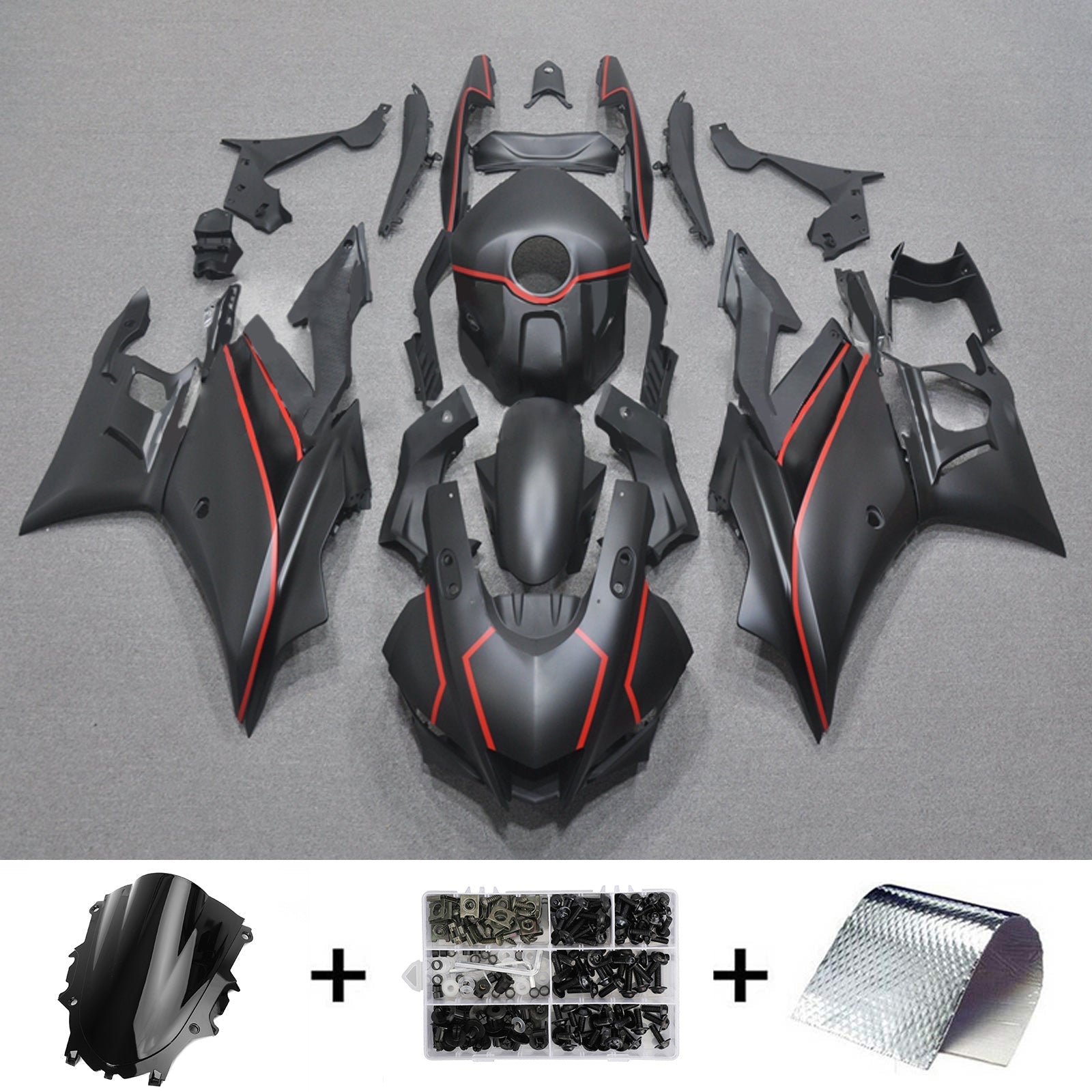 Yamaha YZF-R3 R25 2019-2021 Fairing Kit Bodywork Plastic ABS