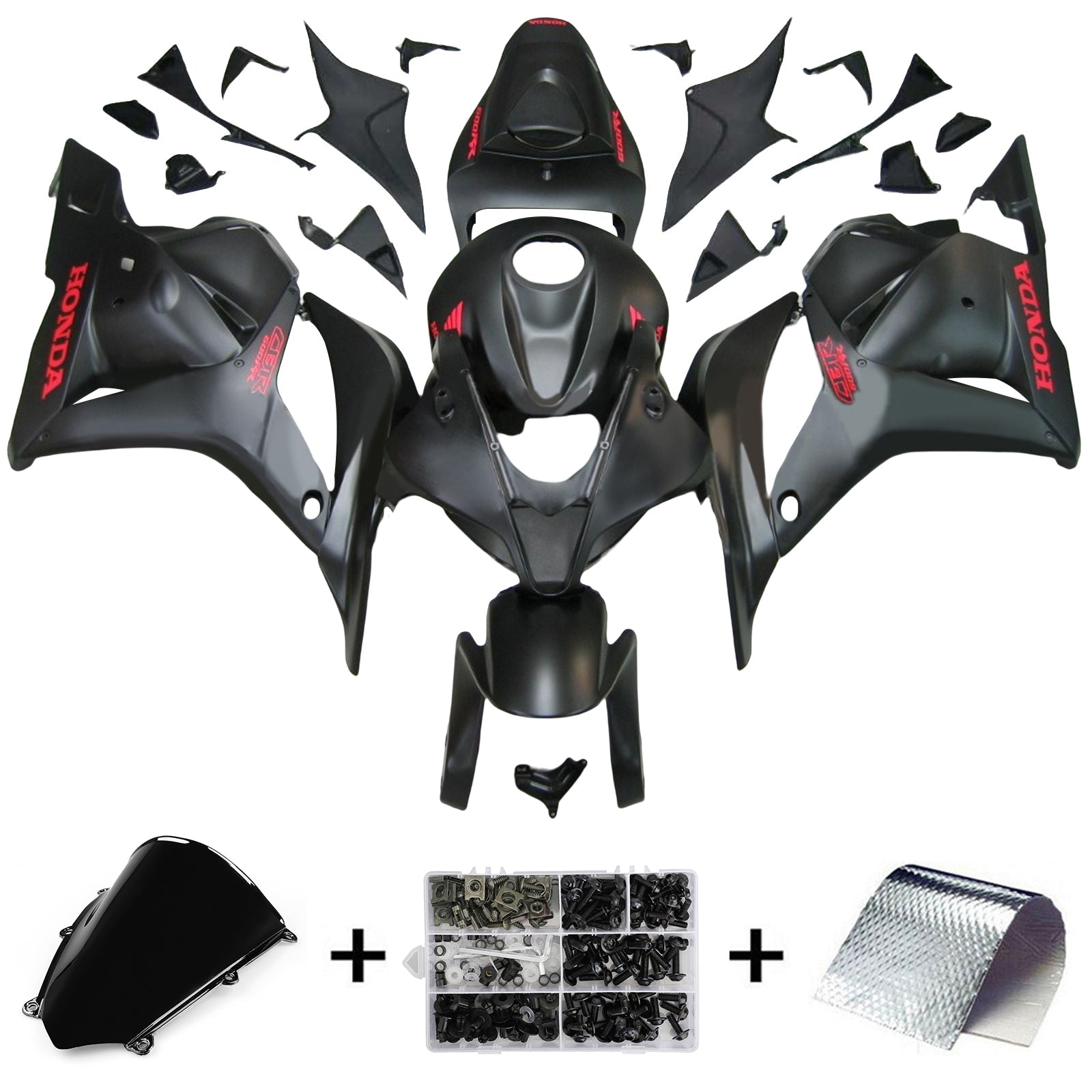 Honda CBR600RR 2009-2012 F5 Fairing Kit Bodywork Plastic ABS