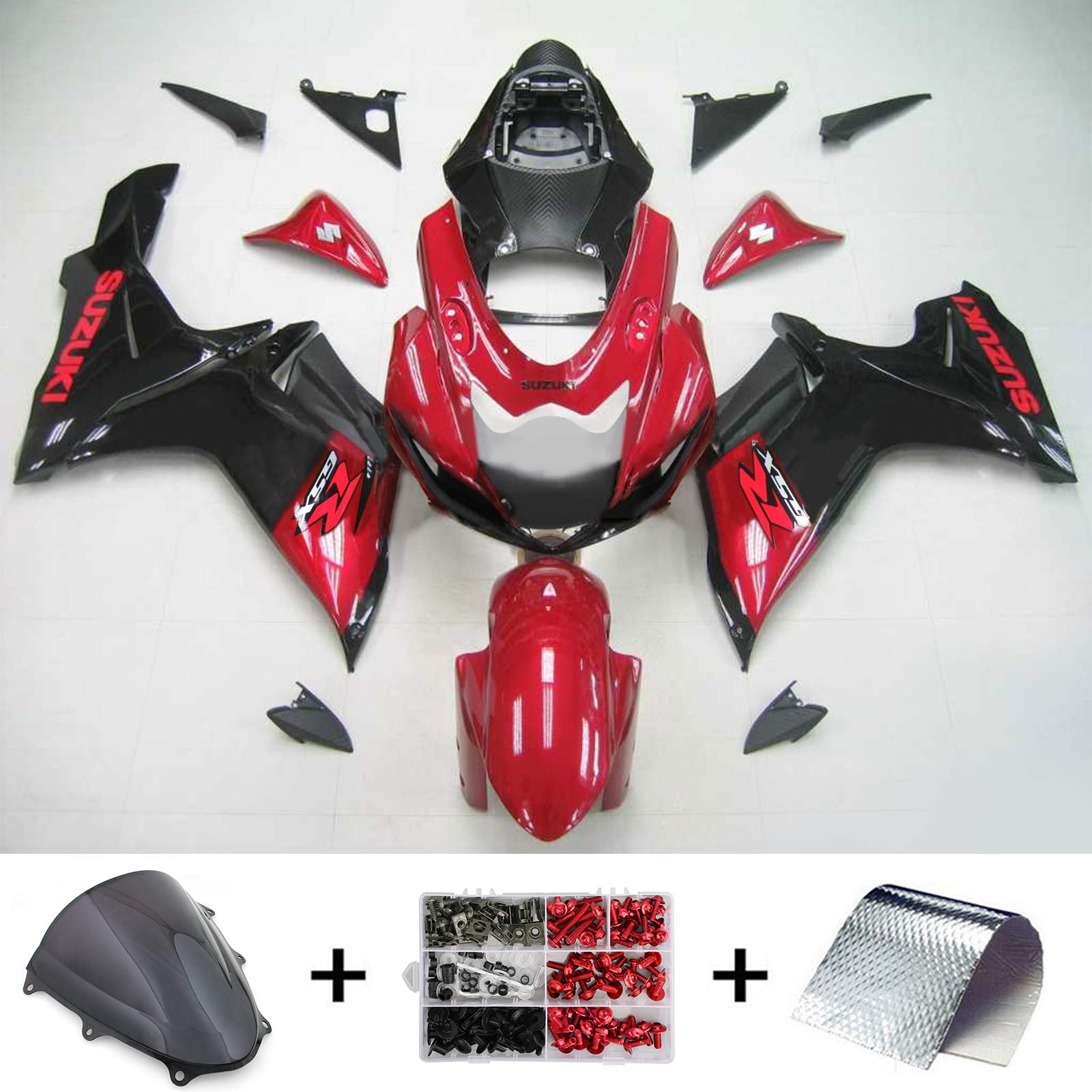 Suzuki GSXR 600/750 2011-2024 K11 Fairing Kit Bodywork Plastic ABS