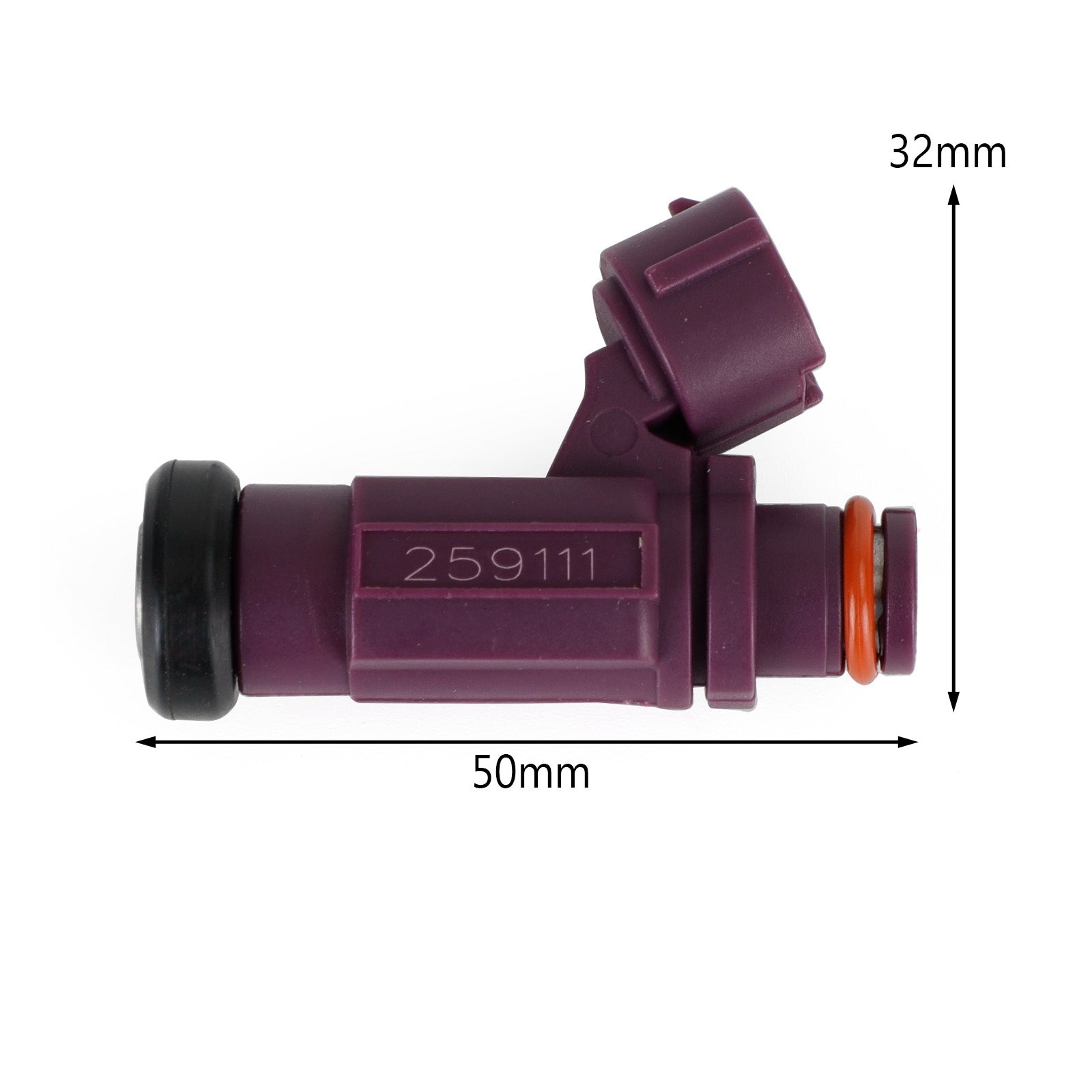 Inyector de combustible EAT259 49033-2060 490332060 para KAWASAKI MULE 4000 4010 09-17 Genérico