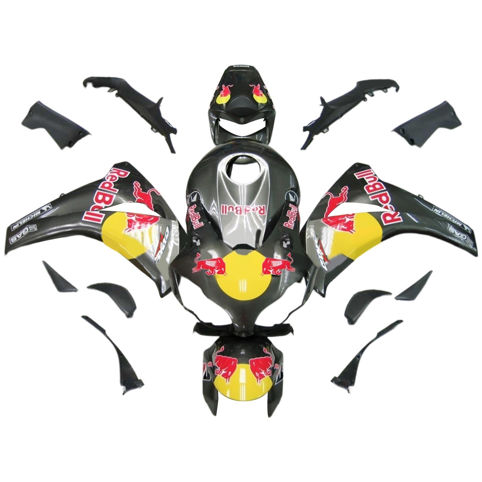 Honda CBR1000RR 2008-2011 Fairing Kit Bodywork Plastic ABS