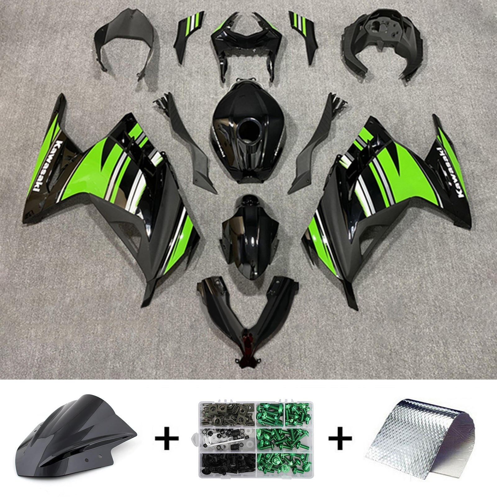 Kawasaki EX300 Ninja300 2013-2024 Fairing Kit Bodywork Plastic ABS