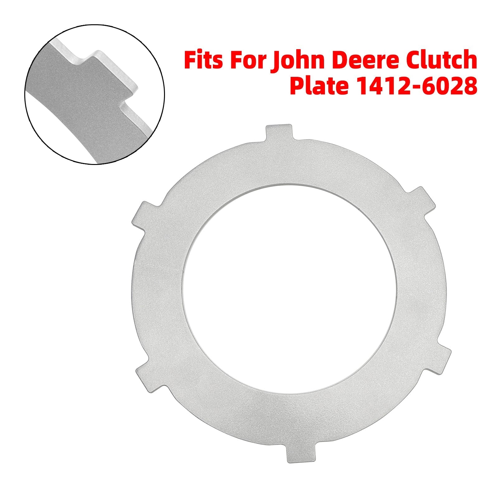 1412-6028 Reemplaza la placa de embrague John Deere R46391 R80813