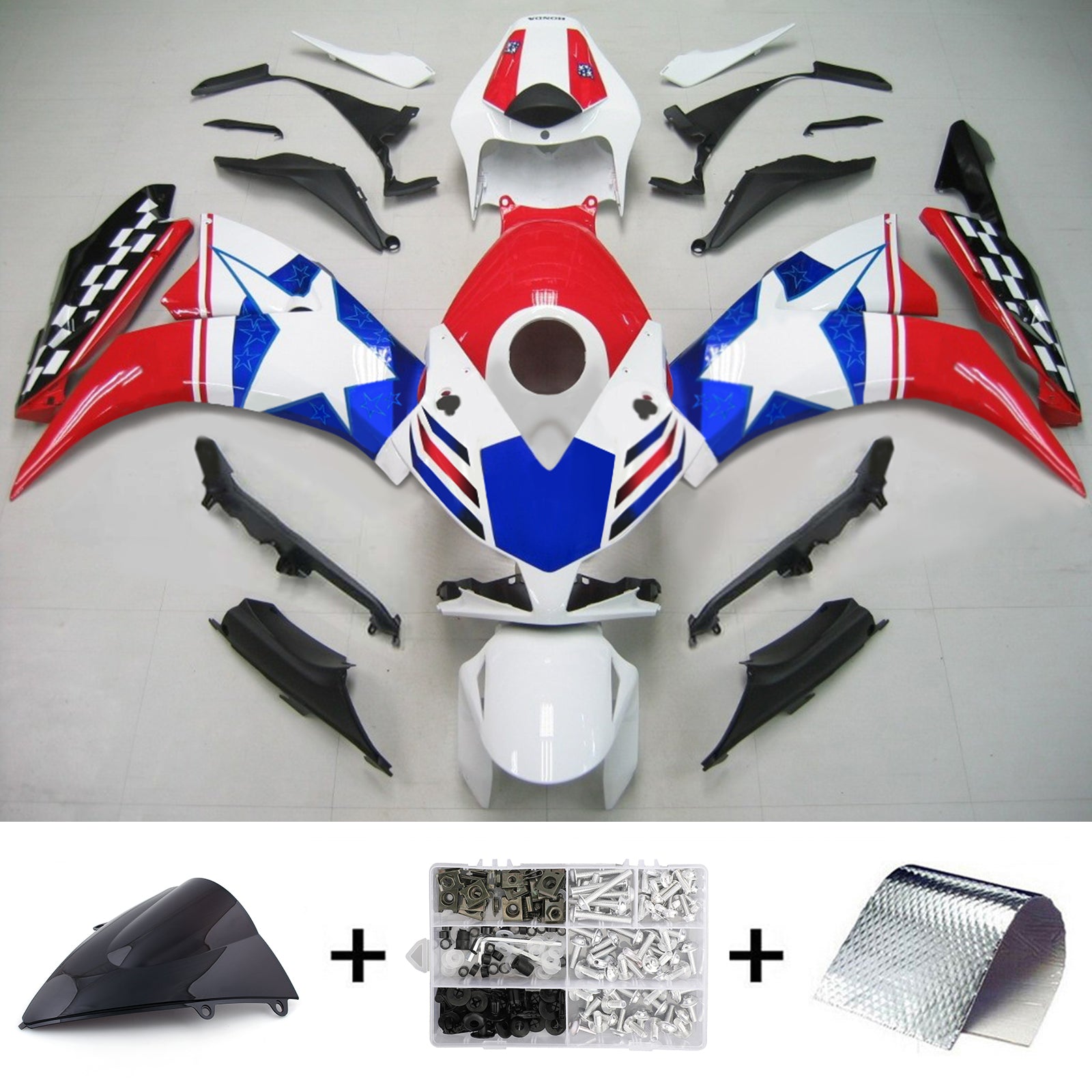 Honda CBR1000RR 2012-2016 Fairing Kit Bodywork Plastic ABS