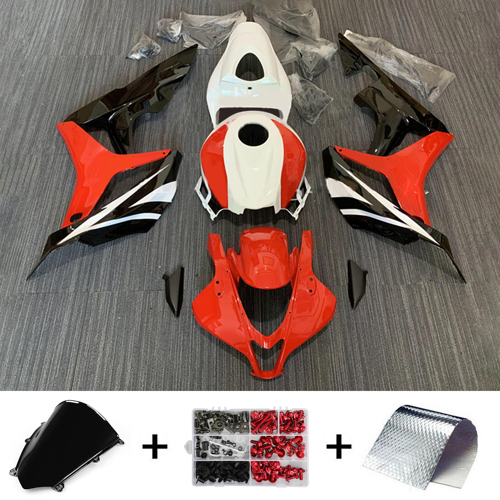 Honda CBR600RR 2007-2008 F5 Kit Carenado Carrocería Plástico ABS