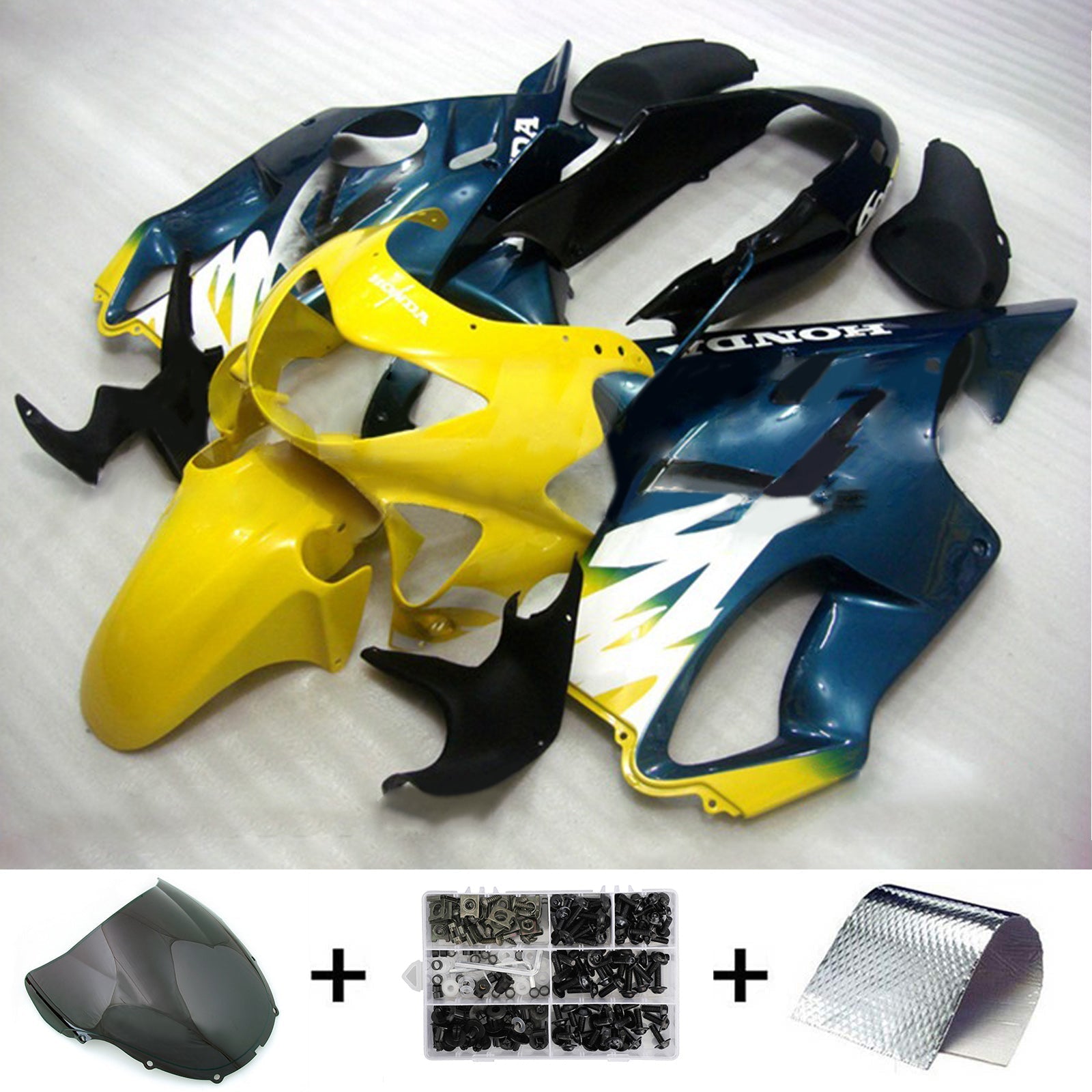 Honda CBR600 F4 1999-2000 Kit Carenado Carrocería Plástico ABS