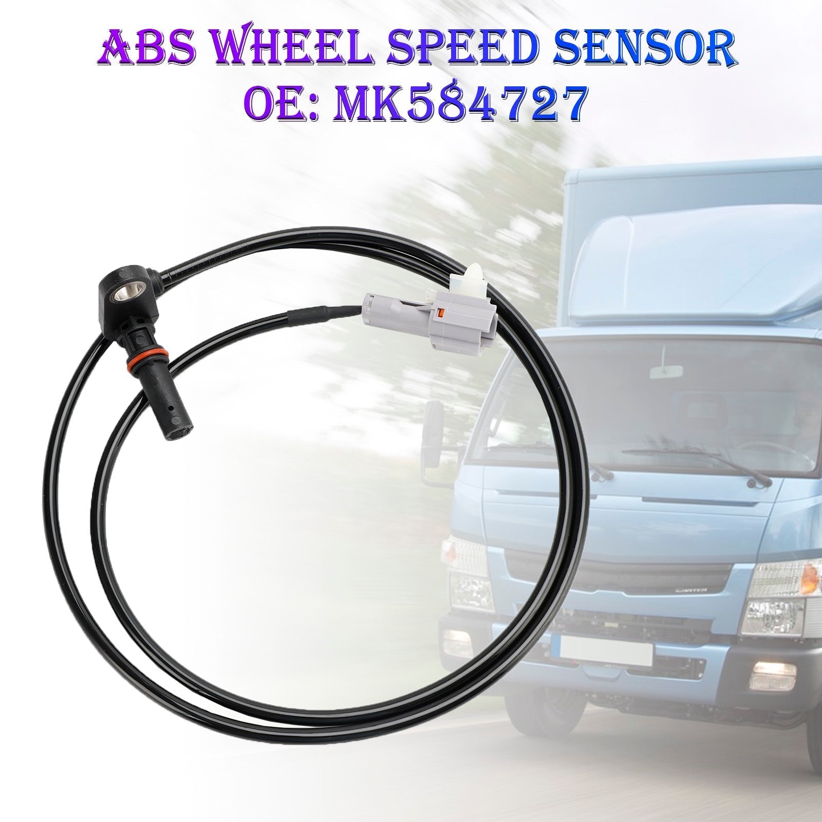 Mitsubishi Fuso Canter 3.0 MK584727 ABS Sensor de velocidad de rueda delantera izquierda